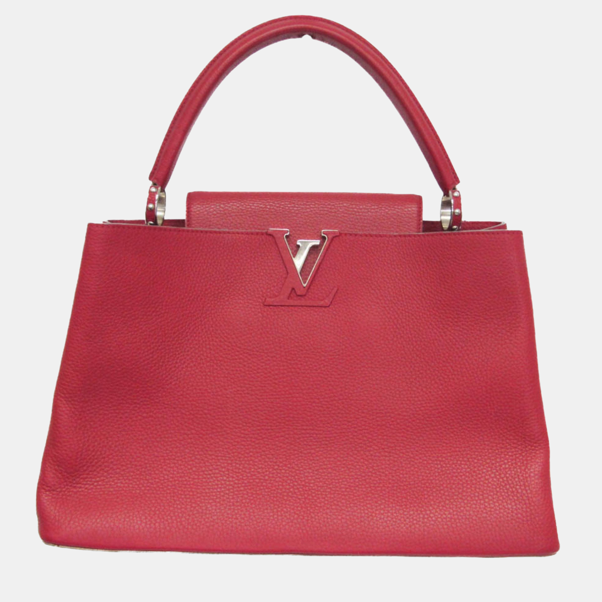

Louis Vuitton Parnassea Capucines Gm Handbag Red Color