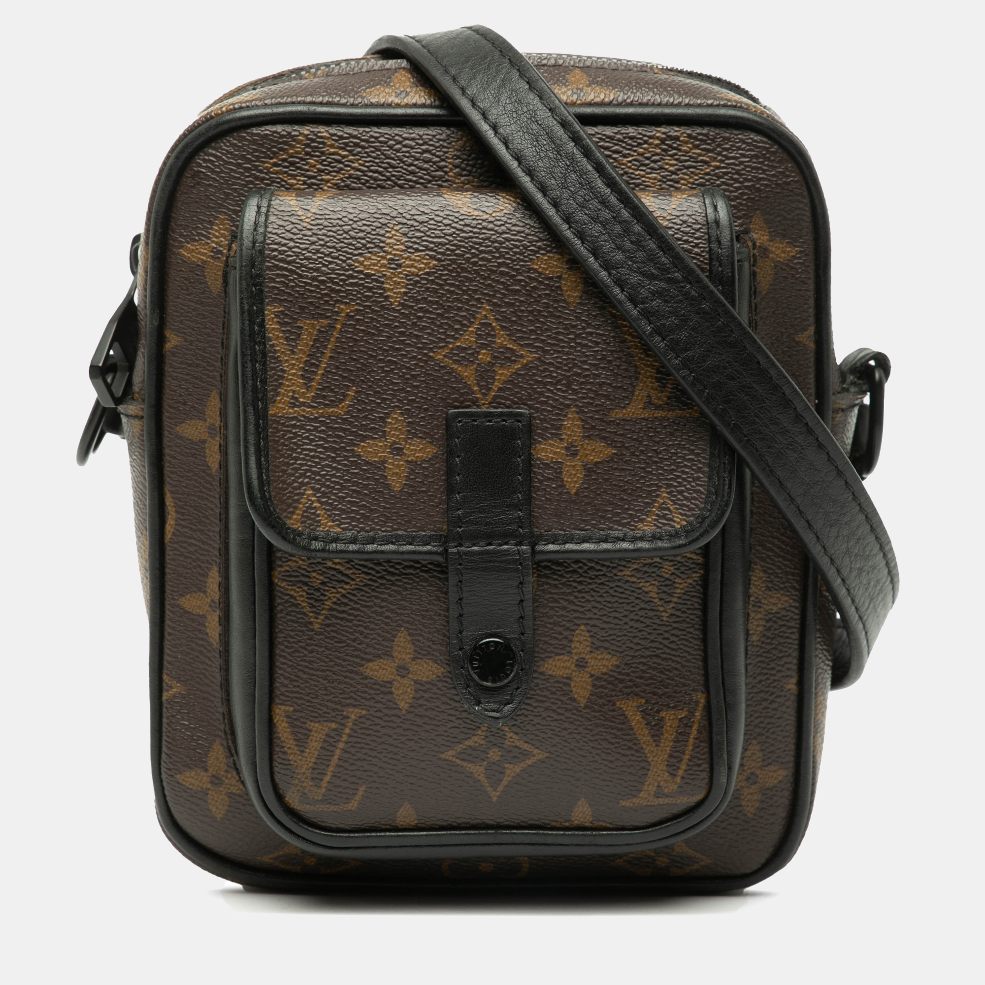 

Louis Vuitton Brown Monogram Macassar Christopher Wearable