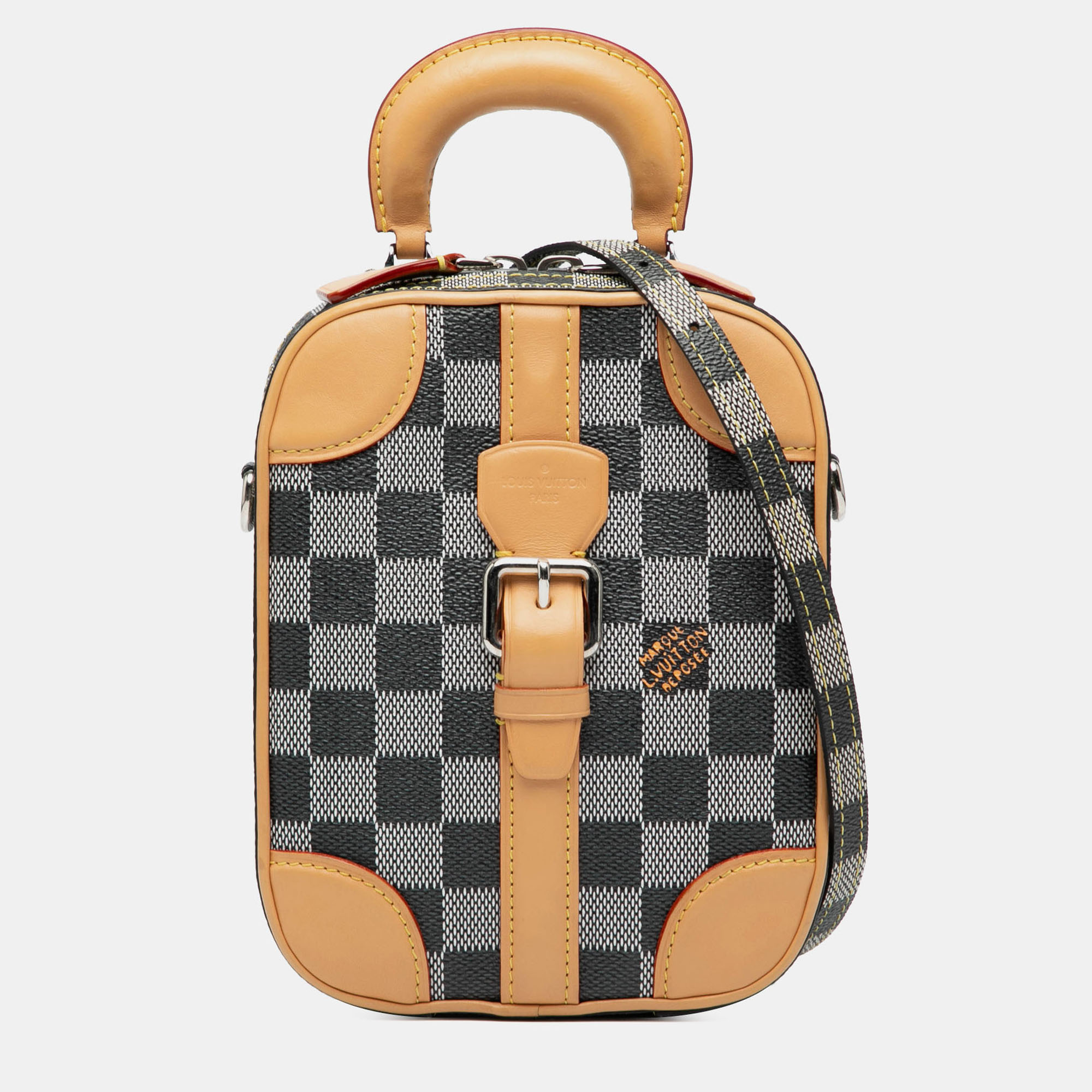 

Louis Vuitton Grey Damier Colors Valisette Verticale