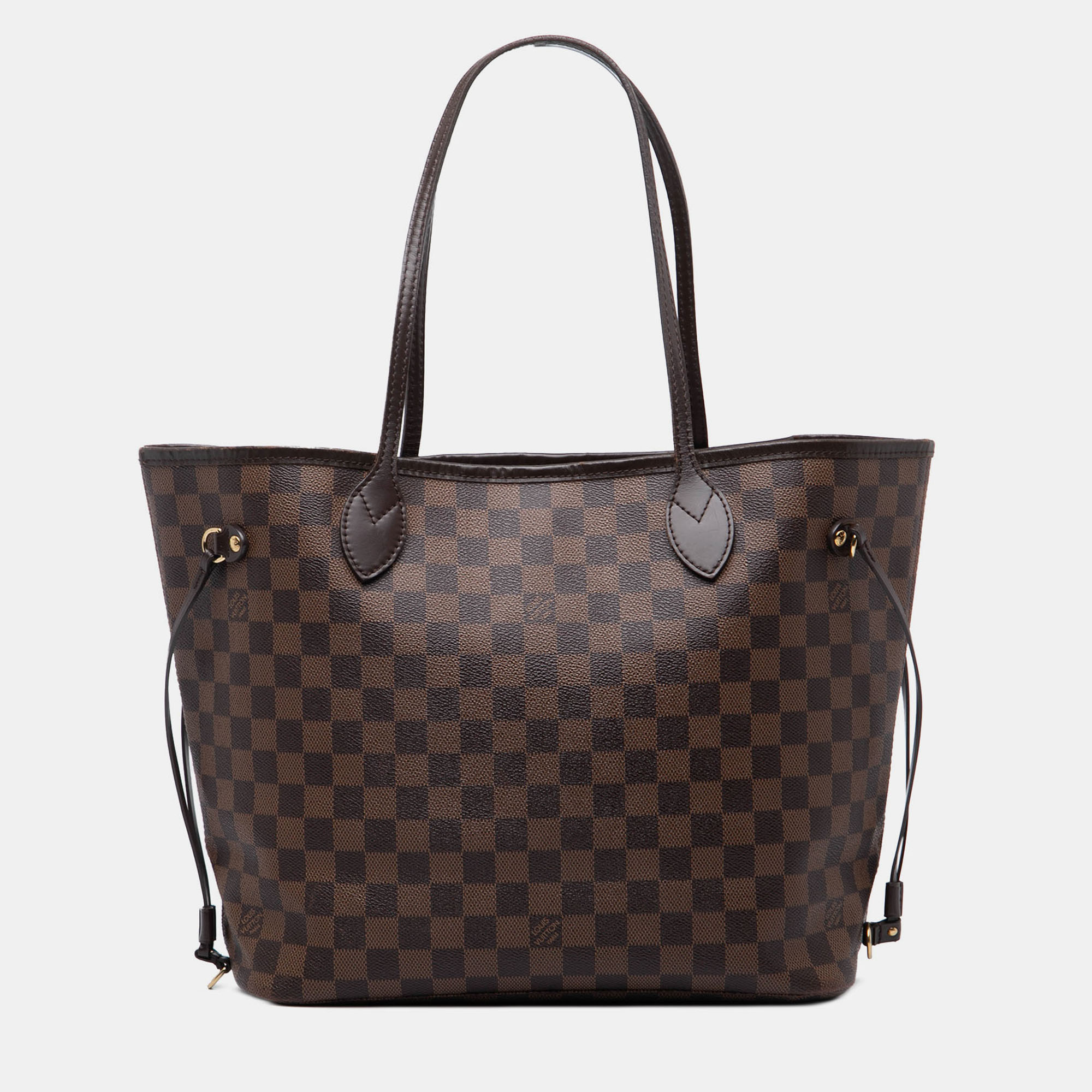 

Louis Vuitton Brown Damier Ebene Neverfull MM