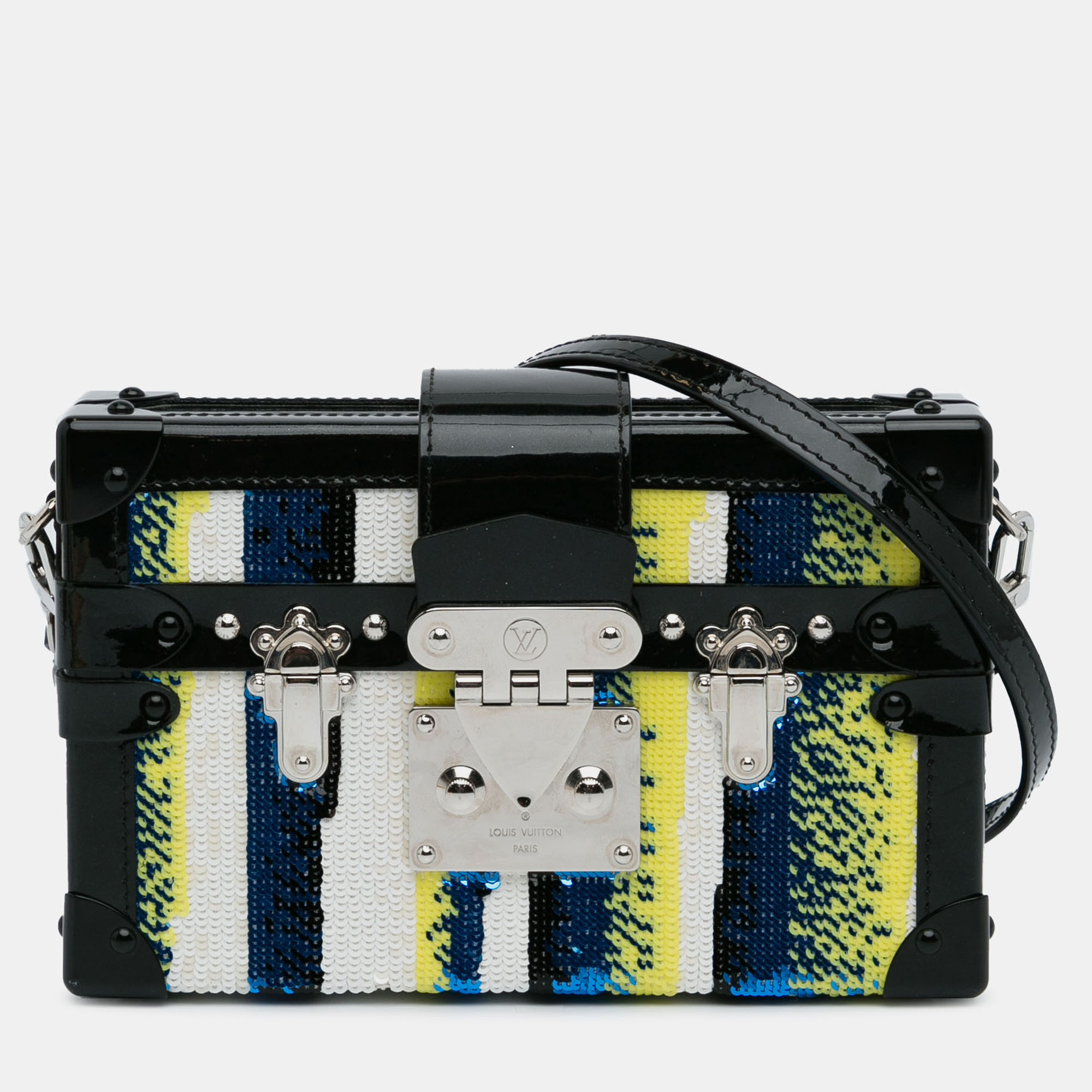 

Louis Vuitton Black Sequins Petite Malle