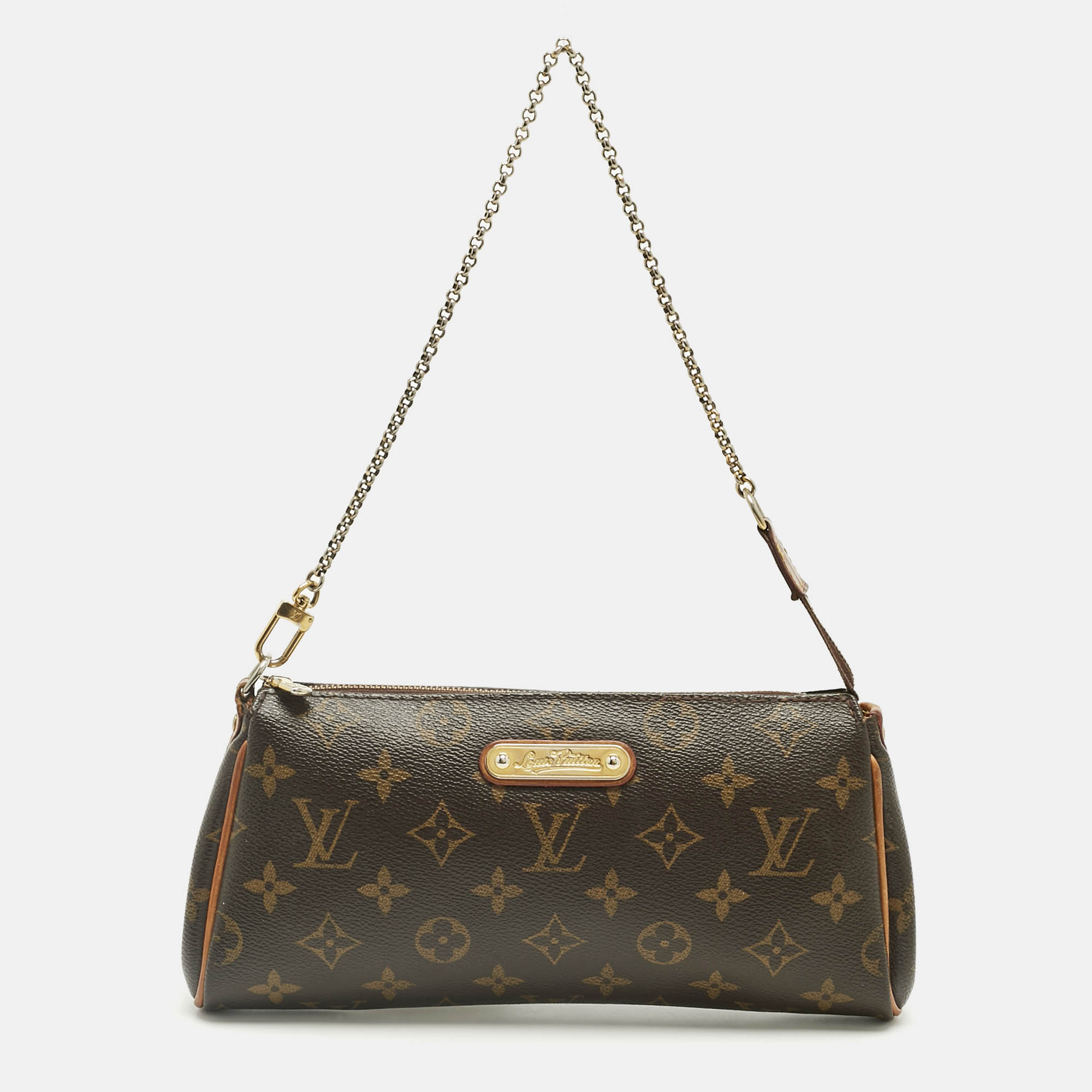 

Louis Vuitton Monogram Canvas Eva Pochette Bag, Brown