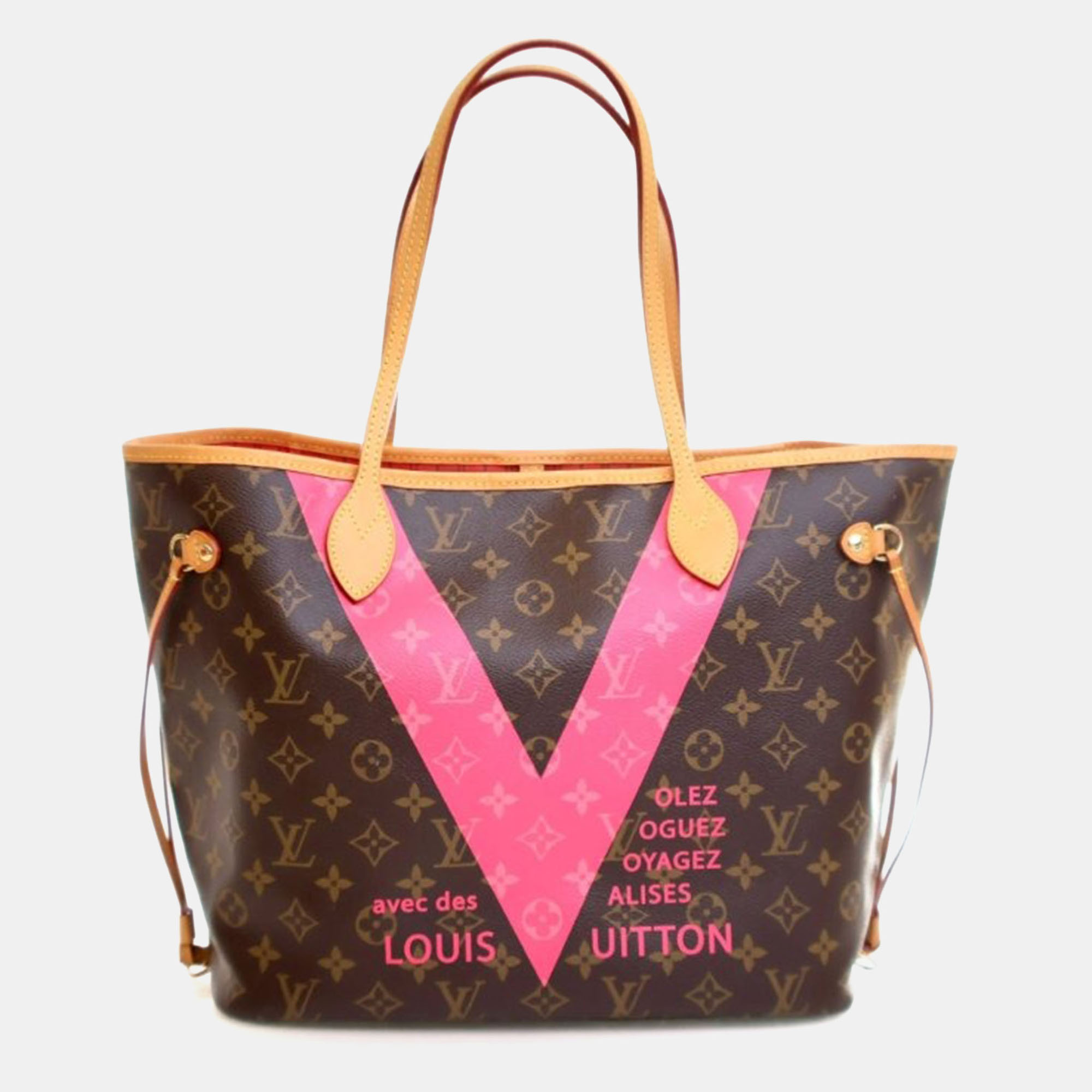 

Louis Vuitton Brown Monogram V Neverfull MM