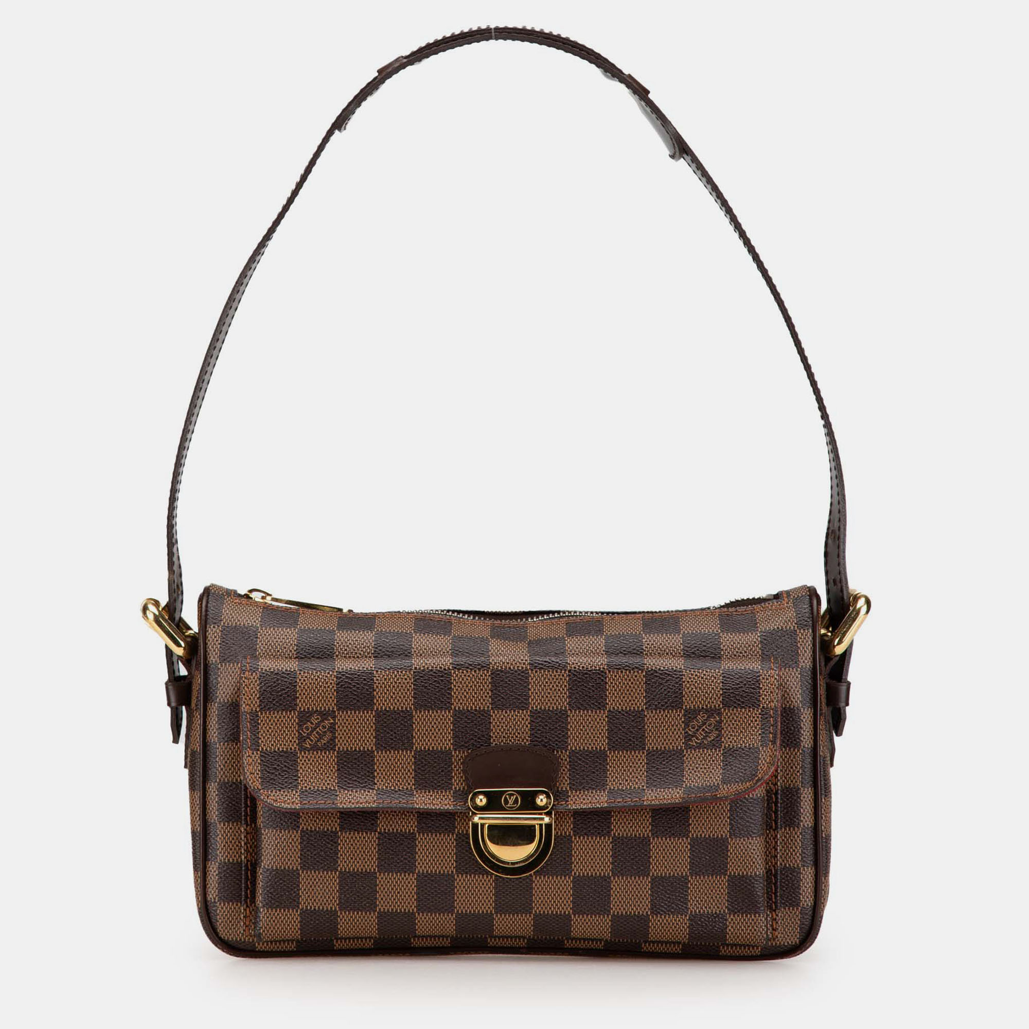 

Louis Vuitton Brown Damier Ebene Ravello GM