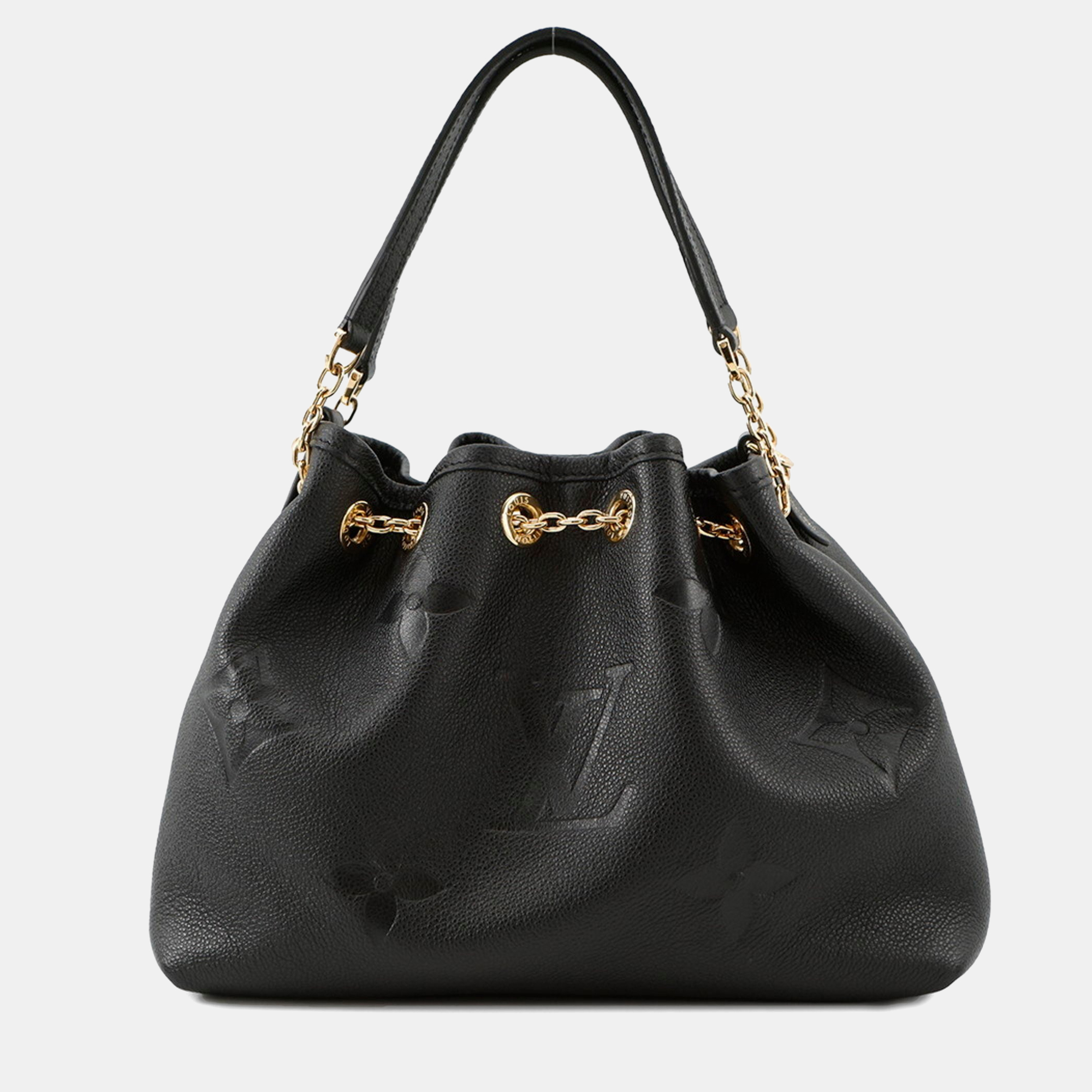 

Louis Vuitton Monogram Empreinte Handbag Lv Bundle Shoulder Bag, Black