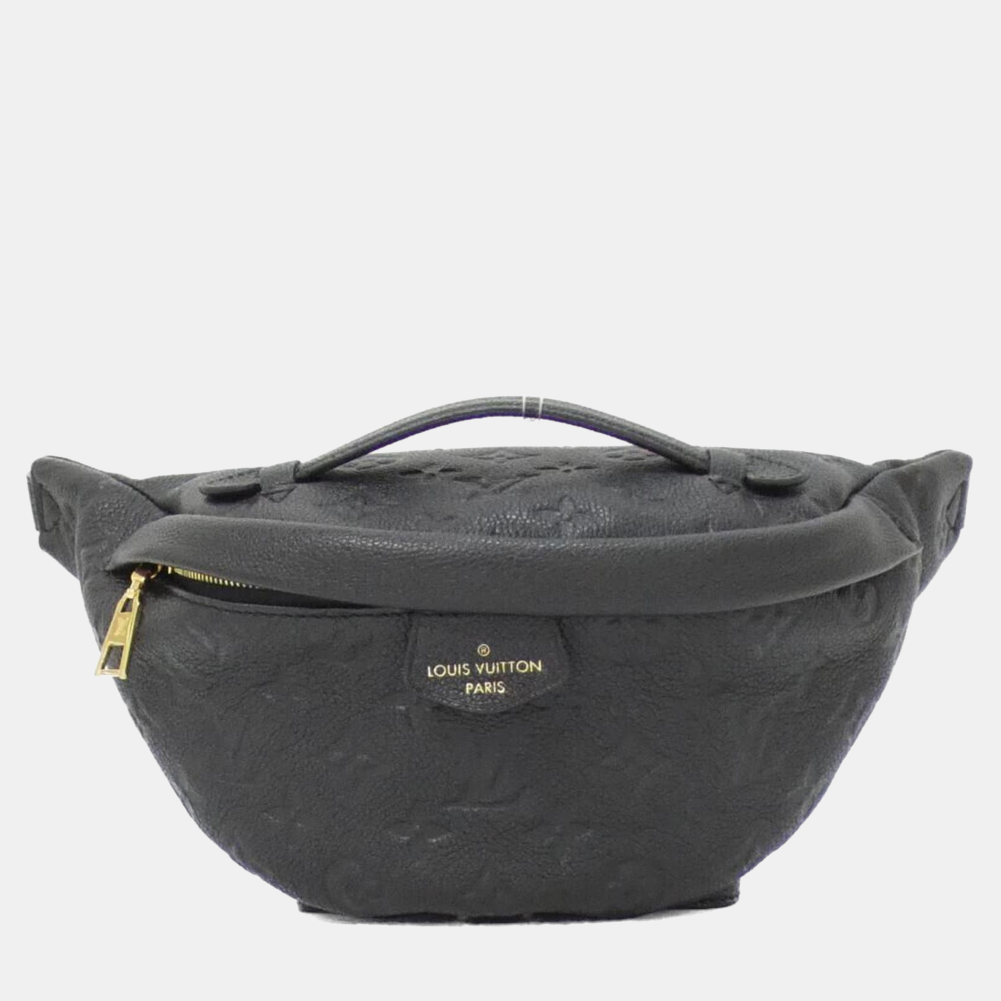 

Louis Vuitton Monogram Empreinte Bum Bag, Black