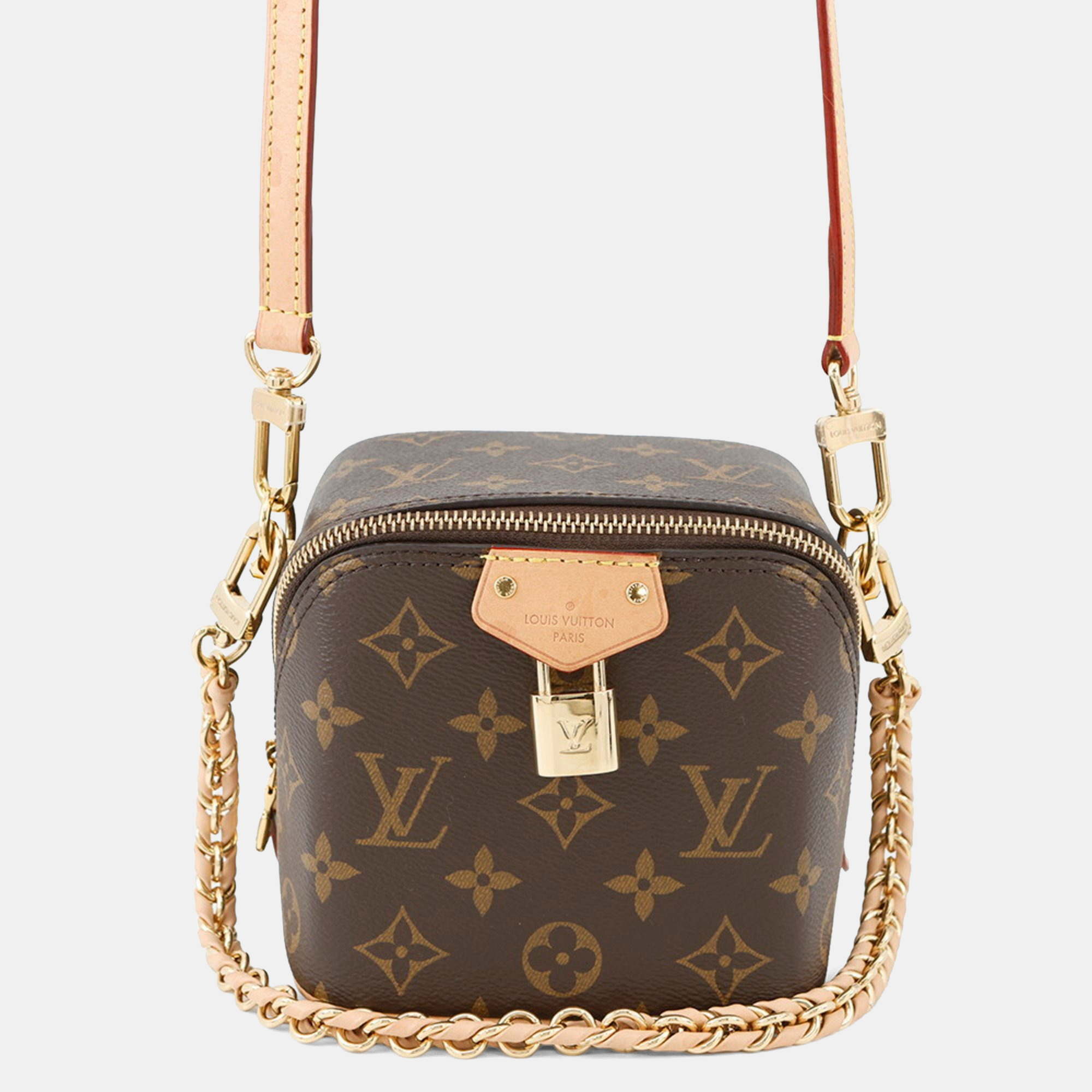 

Louis Vuitton Monogram Just-In-Case Shoulder Bag, Brown