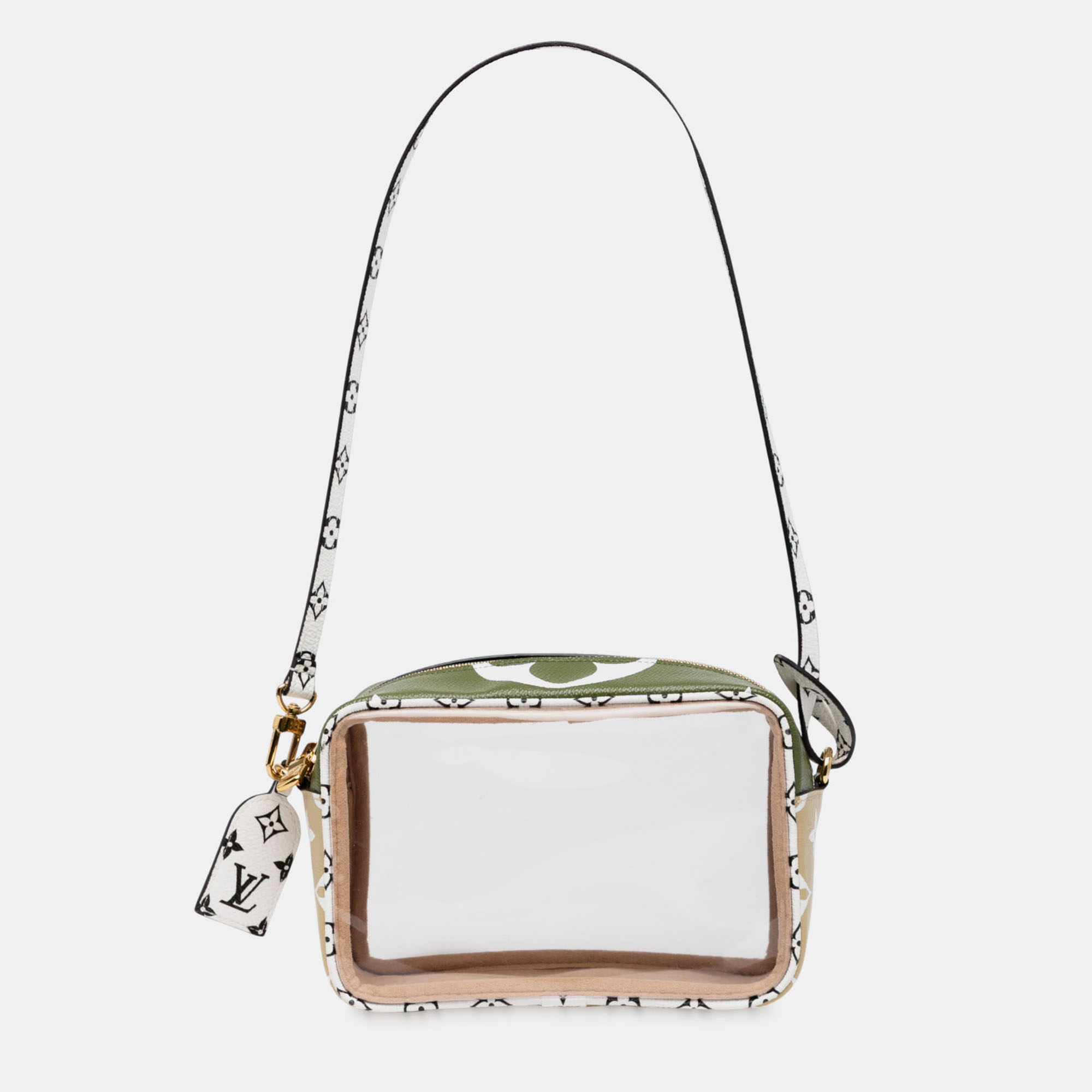 

Louis Vuitton Green Monogram Giant Jungle Beach Pouch
