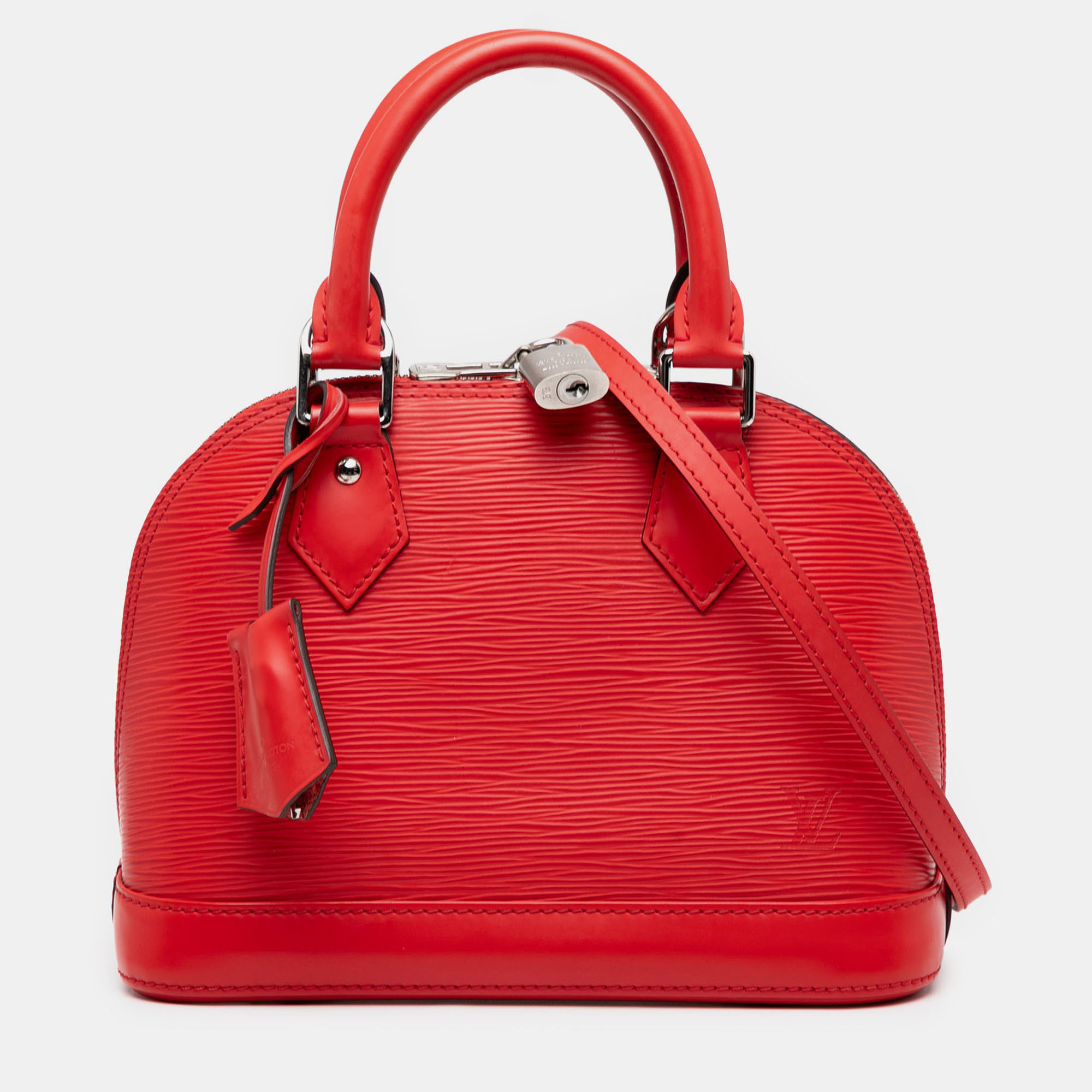 

Louis Vuitton Red Epi Alma BB