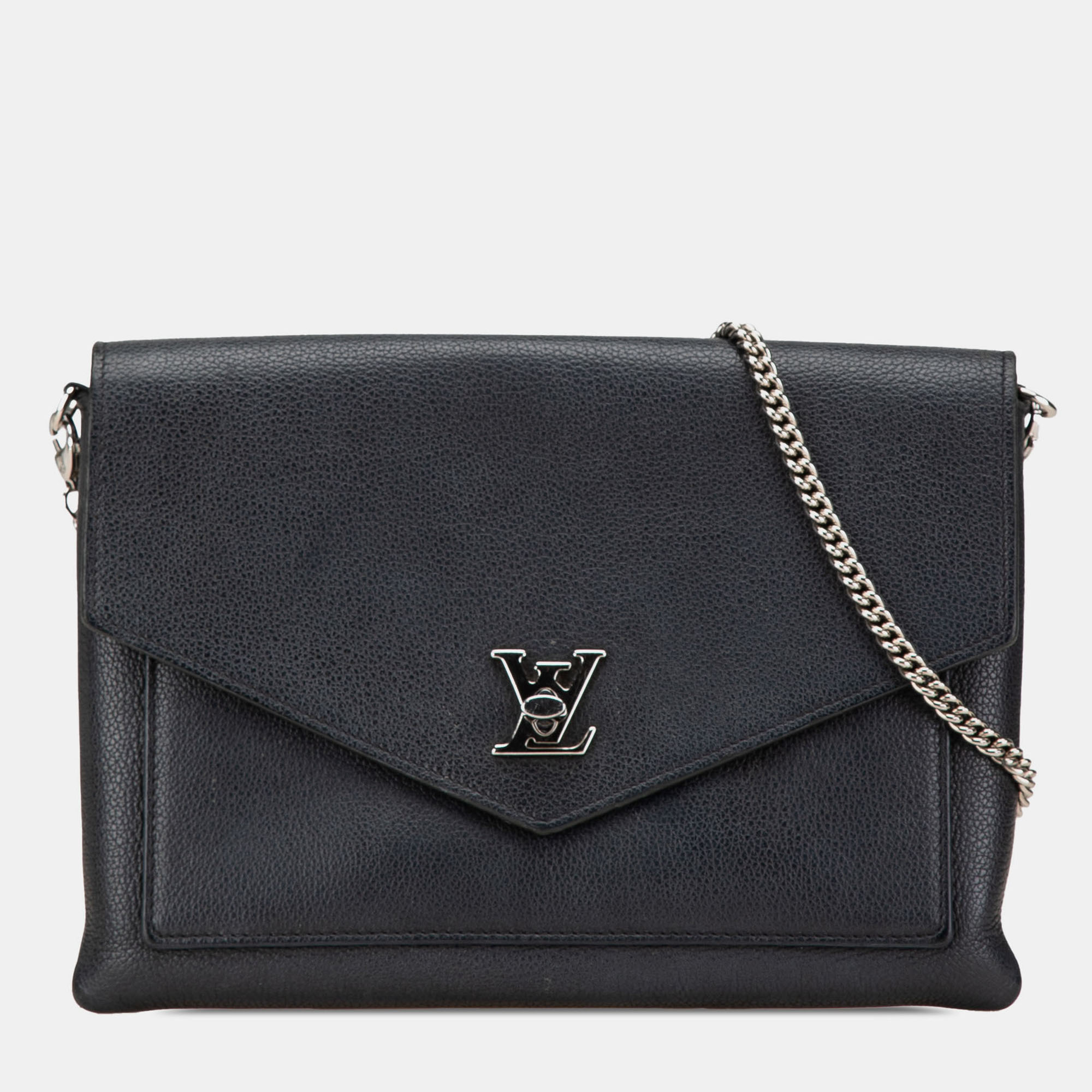 

Louis Vuitton Black MyLockMe Chain Pochette