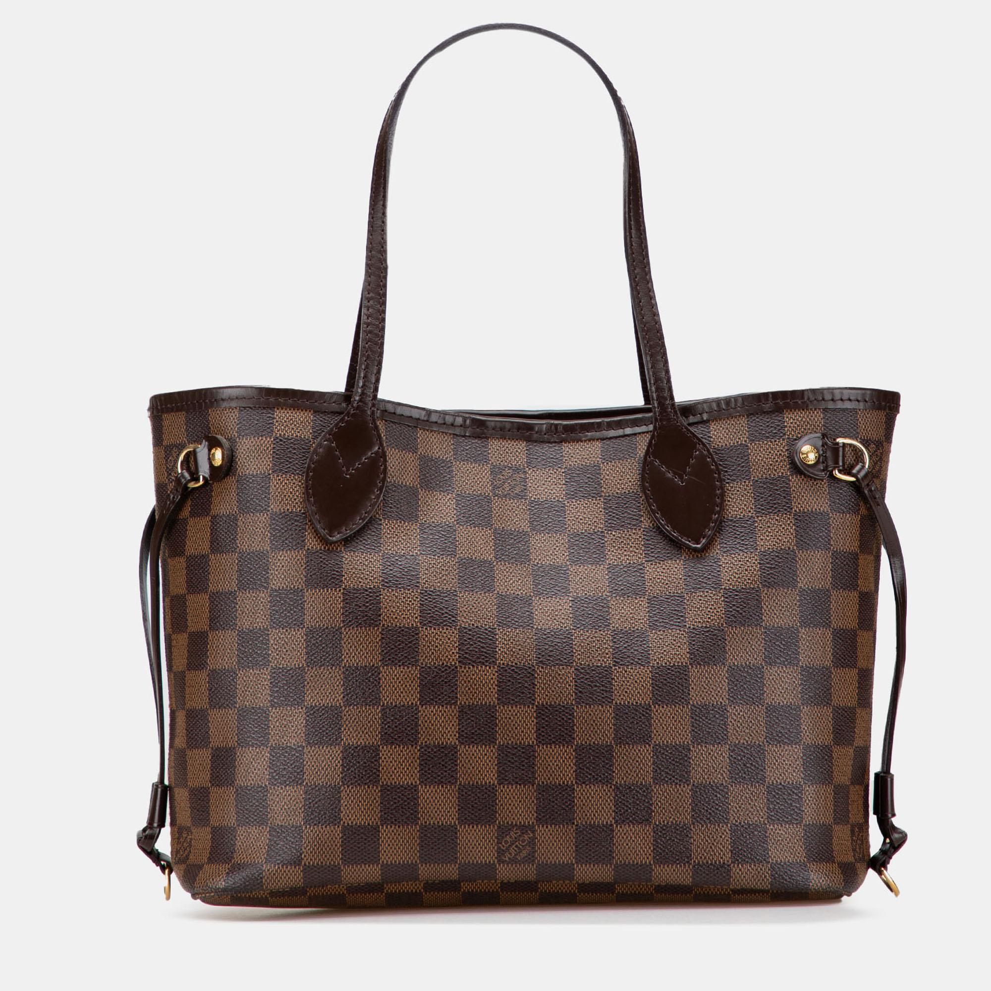 

Louis Vuitton Brown Damier Ebene Neverfull PM