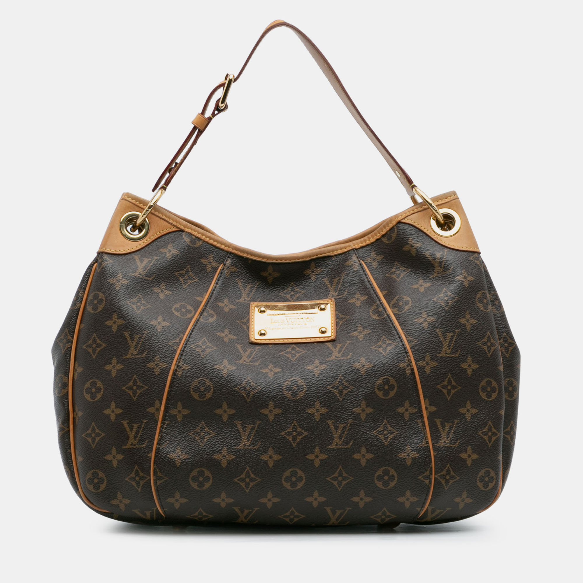 

Louis Vuitton Brown Monogram Galliera PM