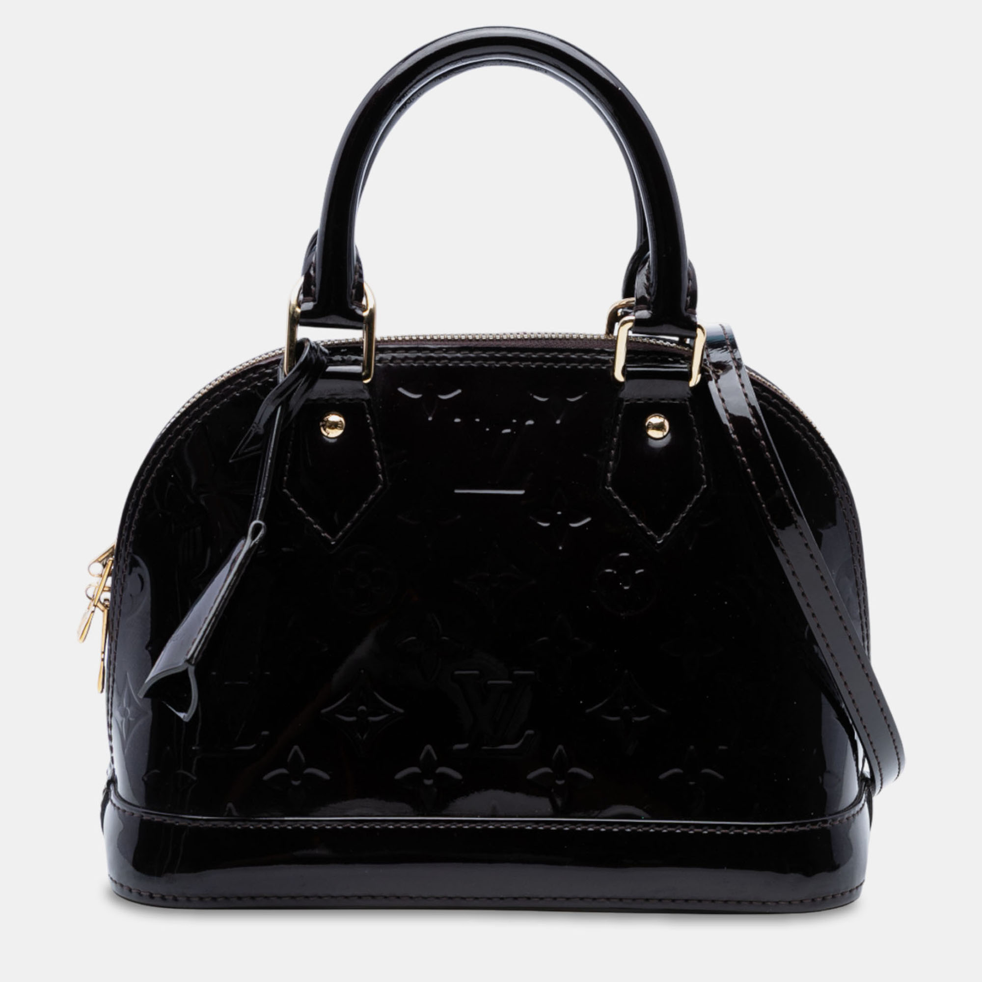 

Louis Vuitton Purple Monogram Vernis Alma BB
