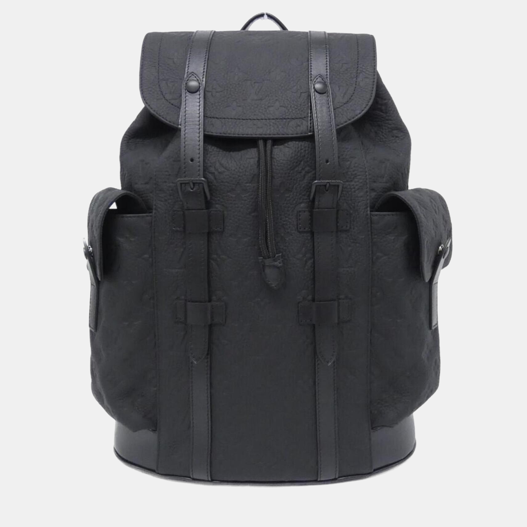 

Louis Vuitton Taurillon Monogram Christopher Mm Backpack, Black