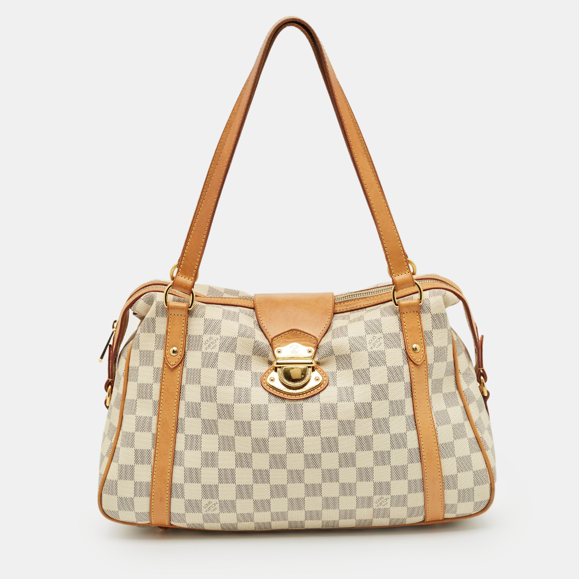 

Louis Vuitton Damier Azur Canvas Stresa PM Bag, White