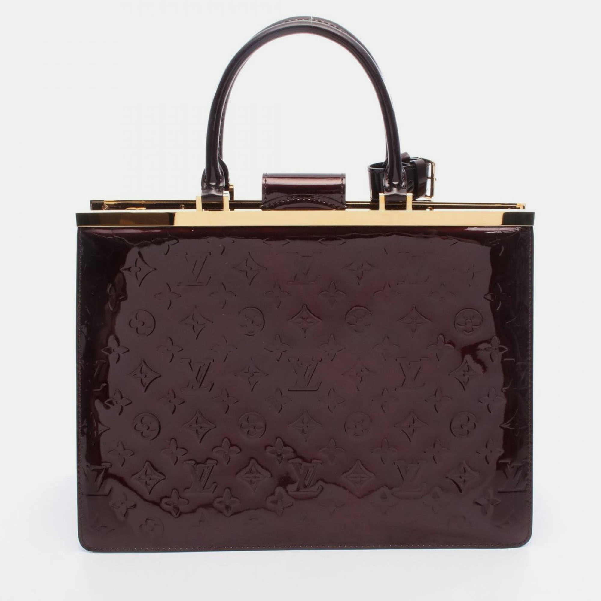 

Louis Vuitton Deesse GM Amarante Monogram Vernis Bag, Burgundy