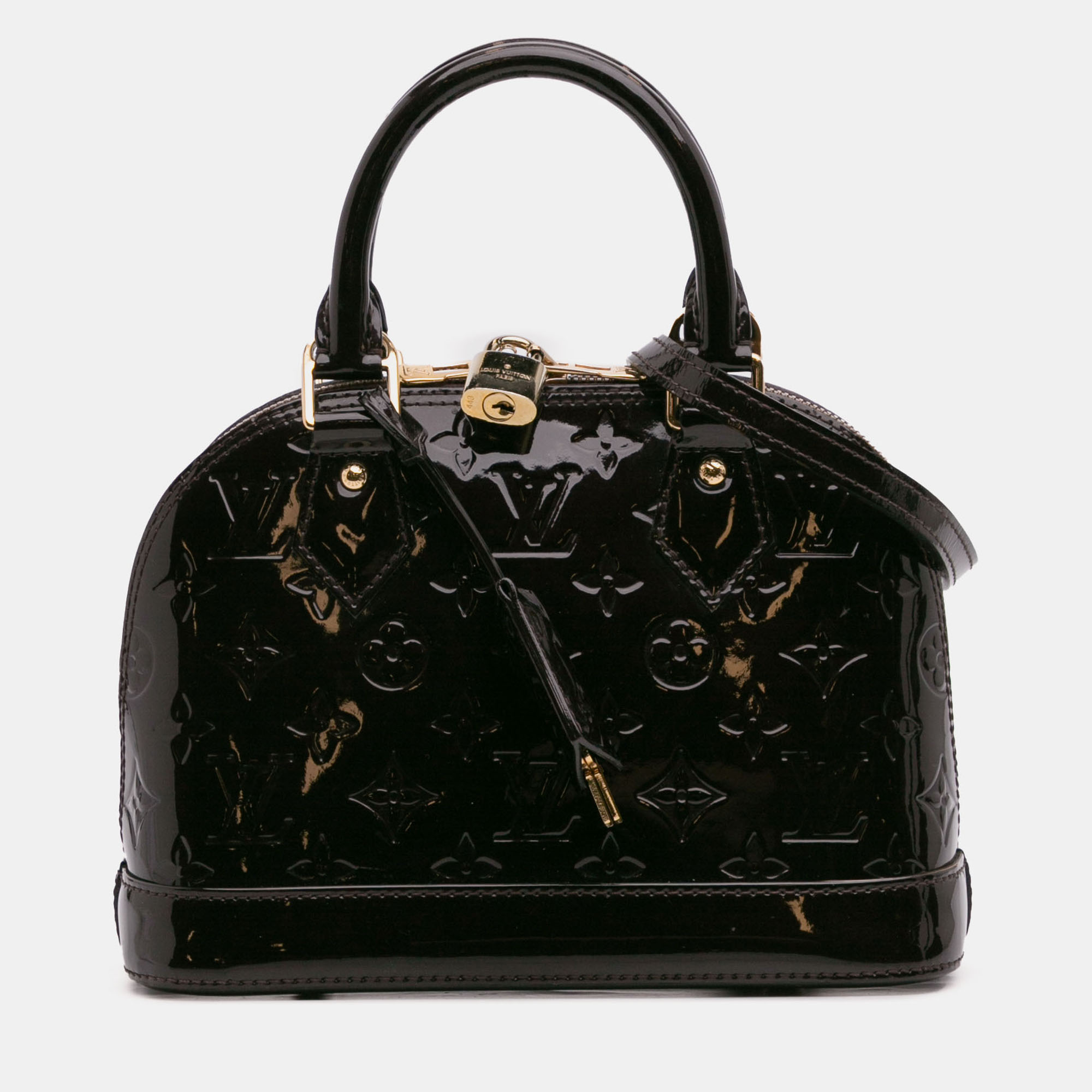 

Louis Vuitton Purple Monogram Vernis Alma BB