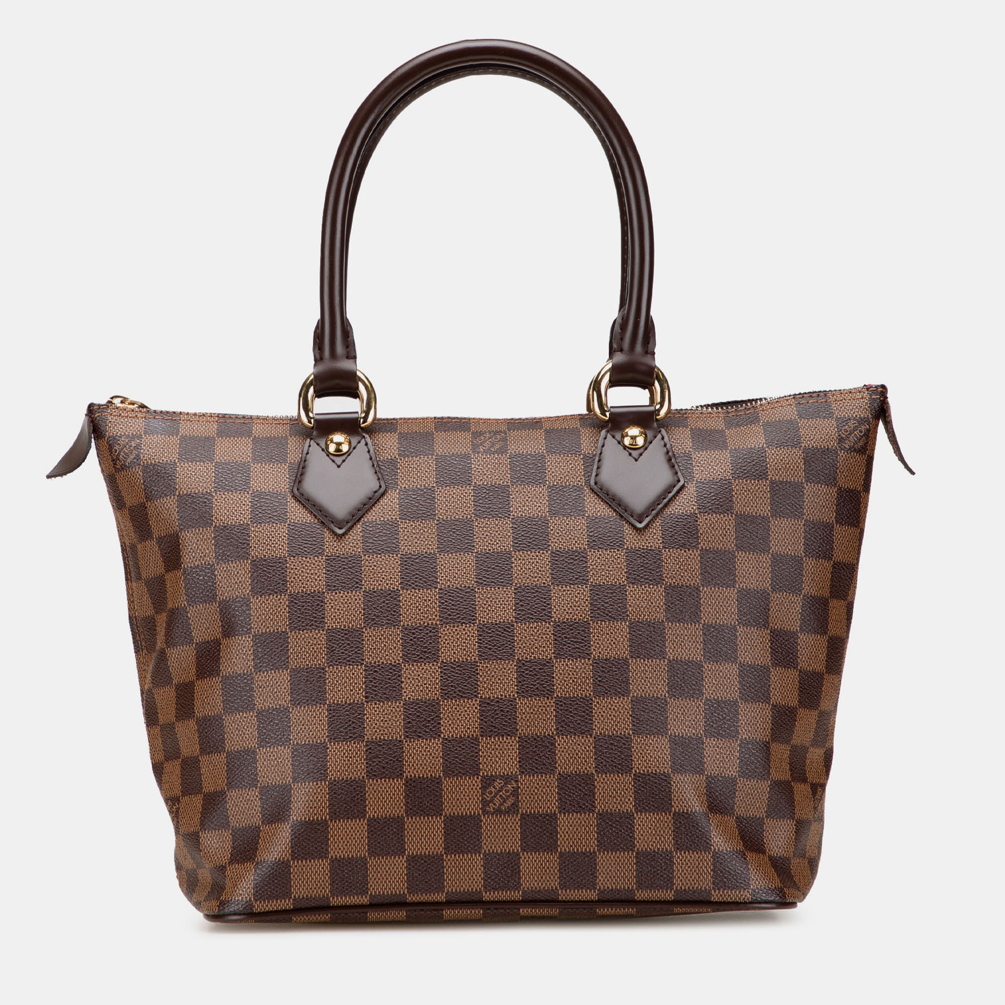 

Louis Vuitton Brown Damier Ebene Saleya PM