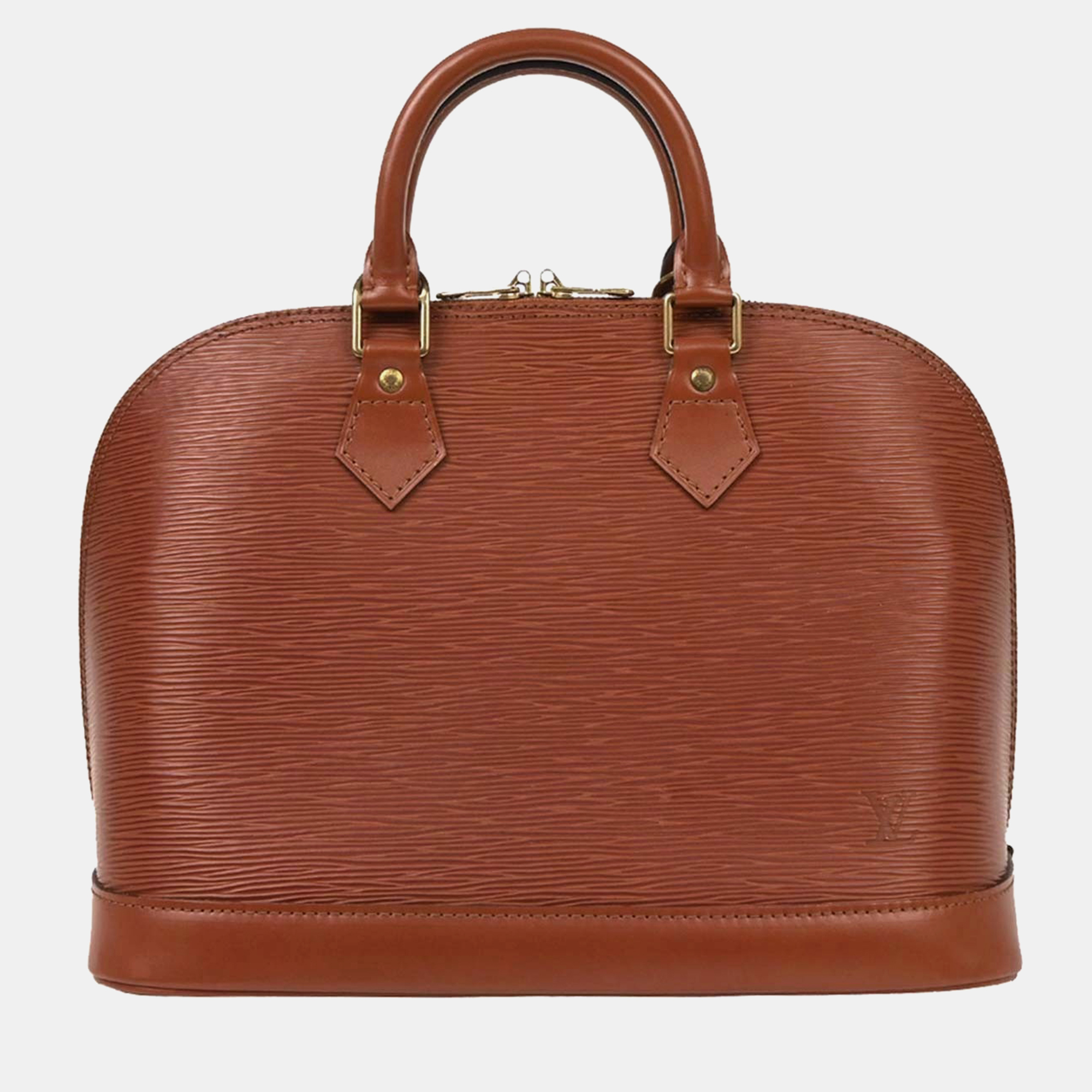

Louis Vuitton Brown Epi Alma Handbag