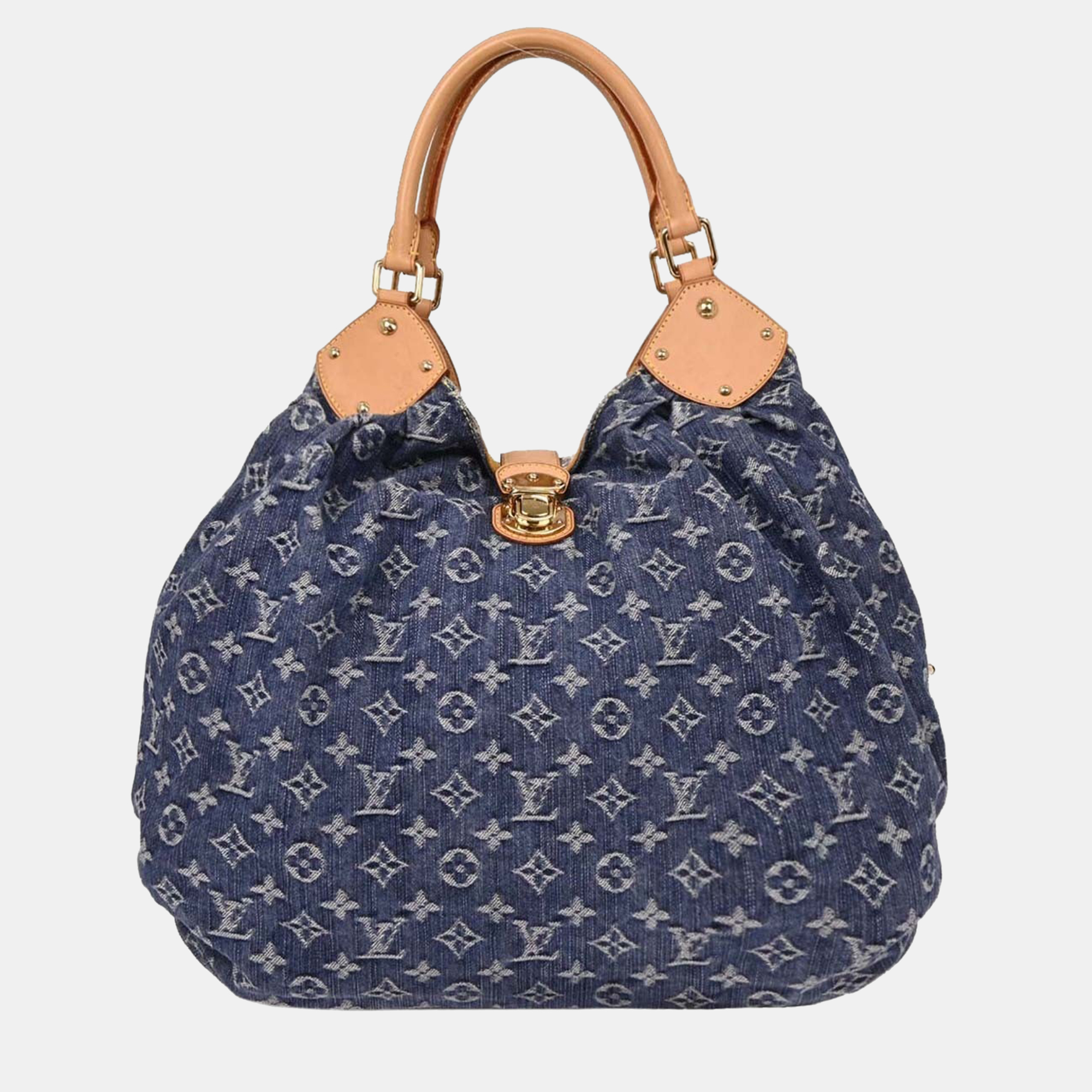 

Louis Vuitton Monogram Denim  Handbag, Blue