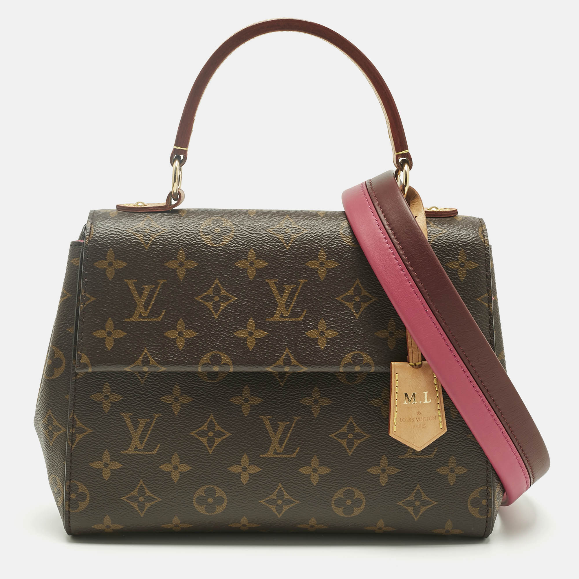 

Louis Vuitton Monogram Canvas Cluny BB Bag, Brown