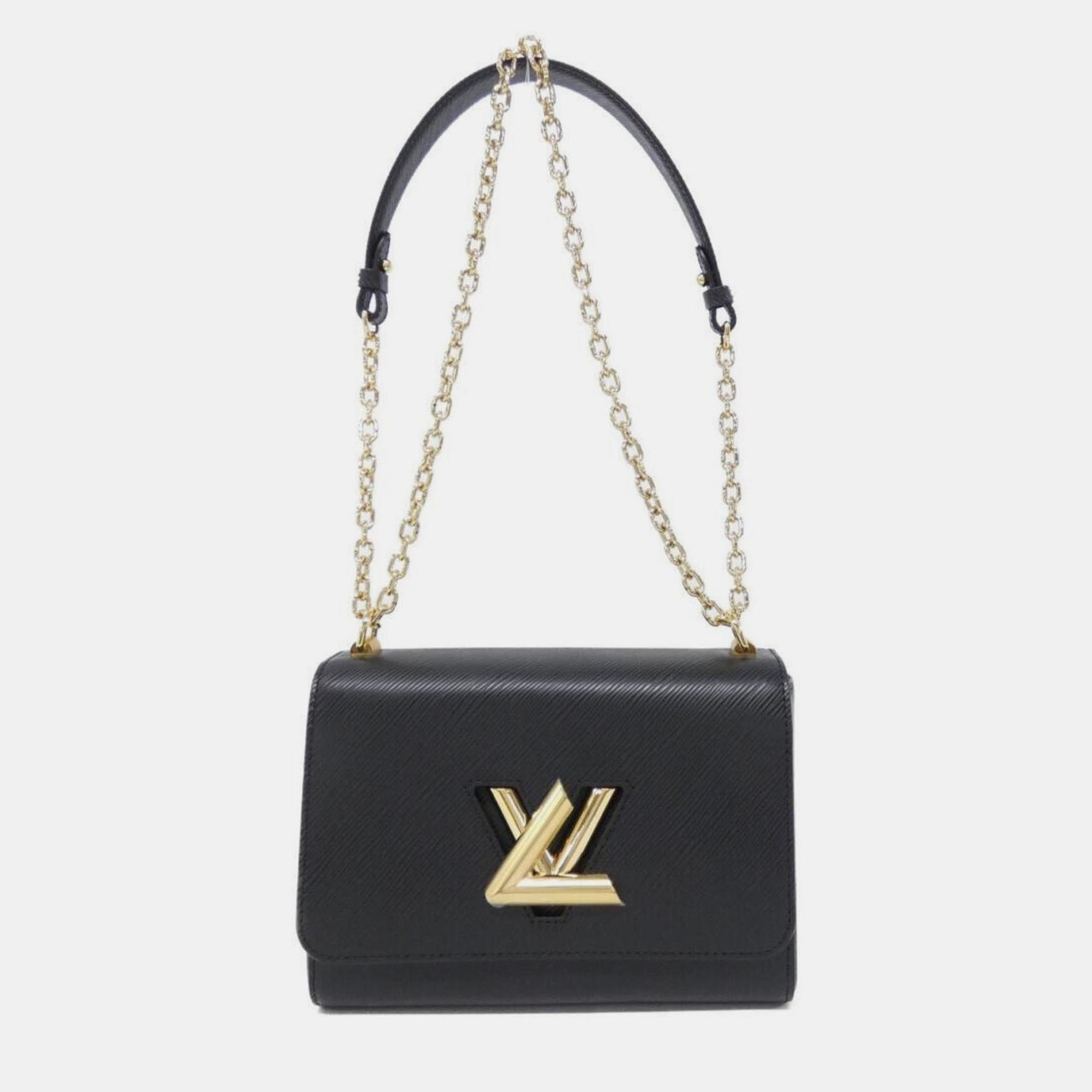 

Louis Vuitton Epi Twist Mm Shoulder Bag, Black