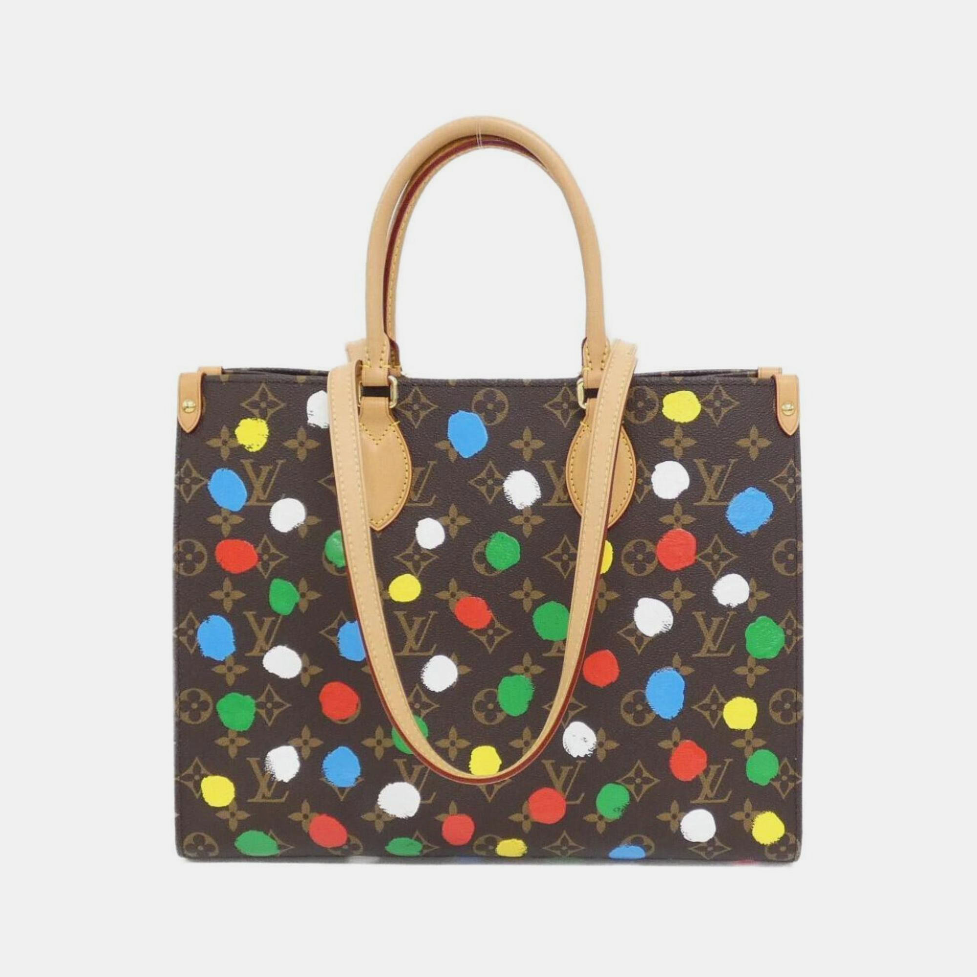 

Louis Vuitton OnTheGo MM Brown Monogram Canvas Tote Bag