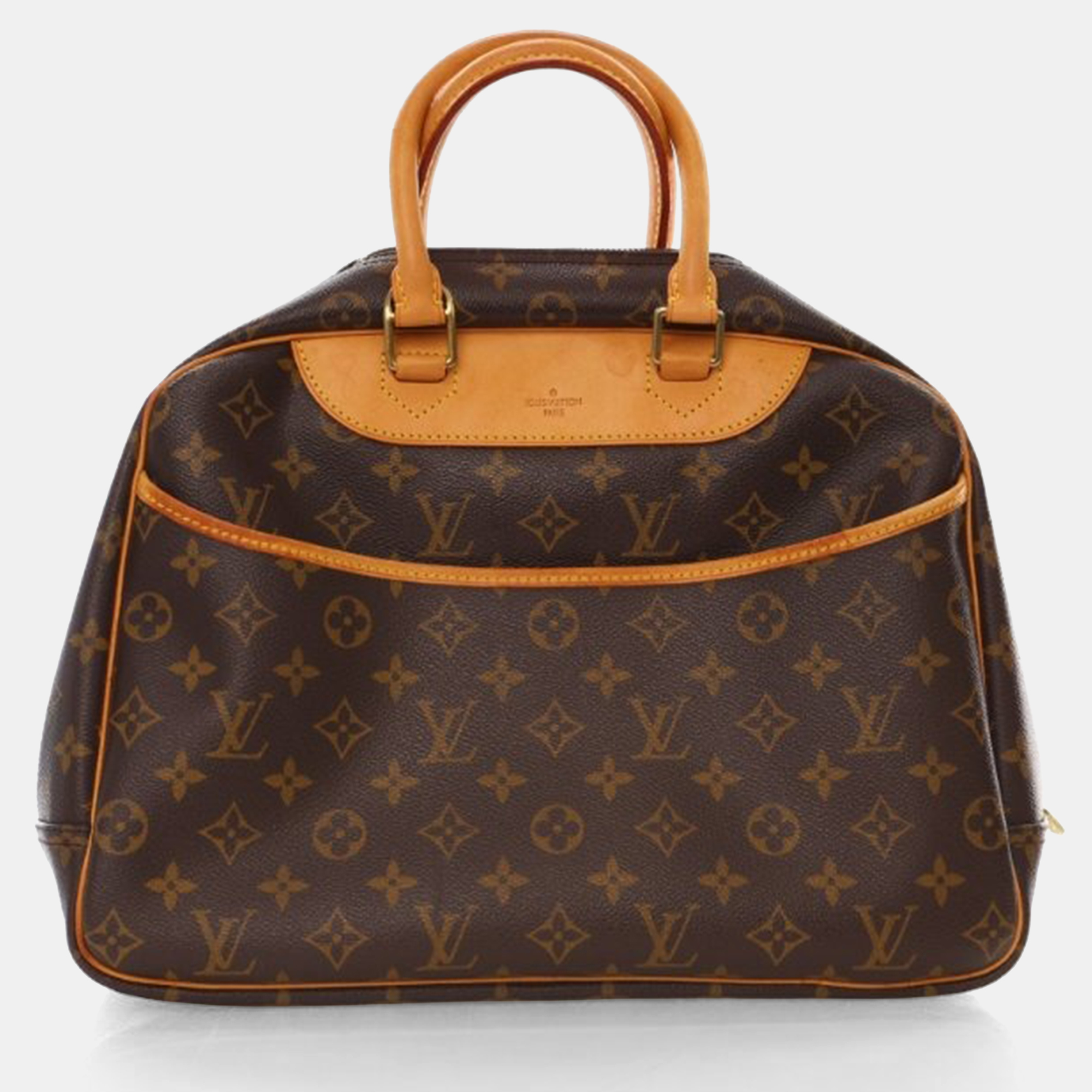 

Louis Vuitton Monogram Deauville Brown Monogram Canvas Top Handle Bag