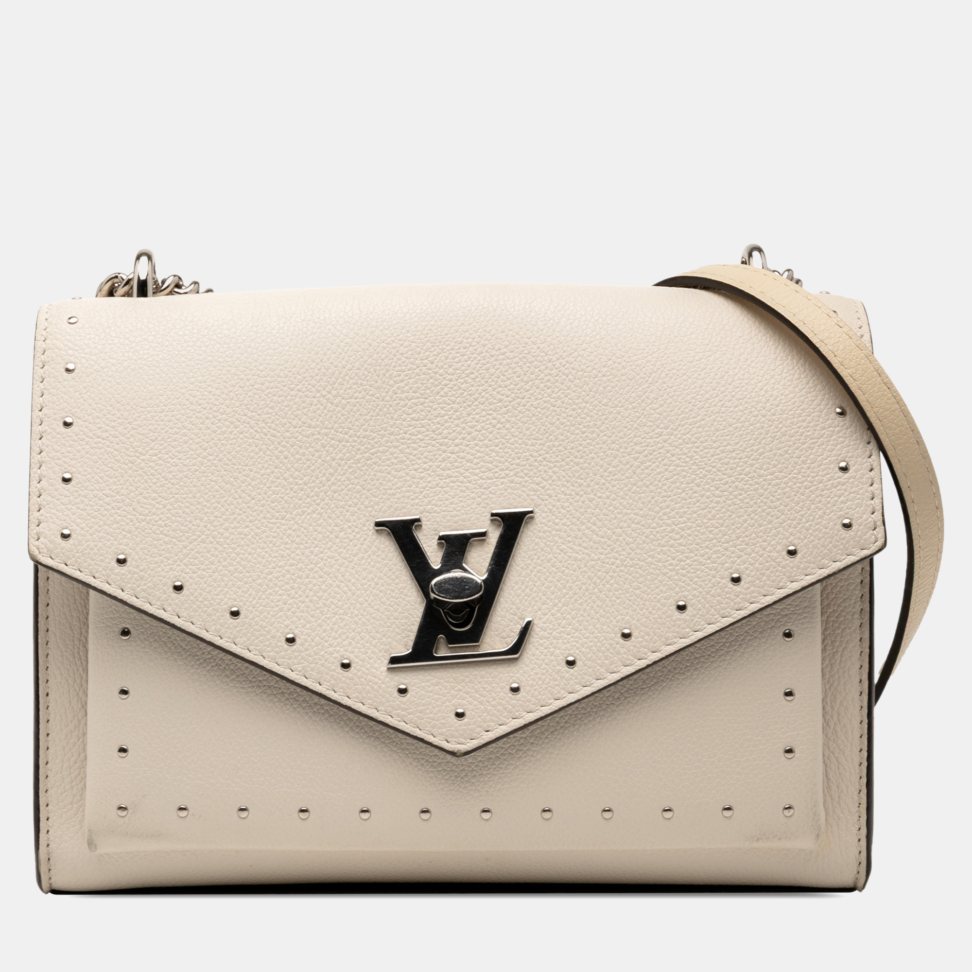 

Louis Vuitton White MyLockMe BB