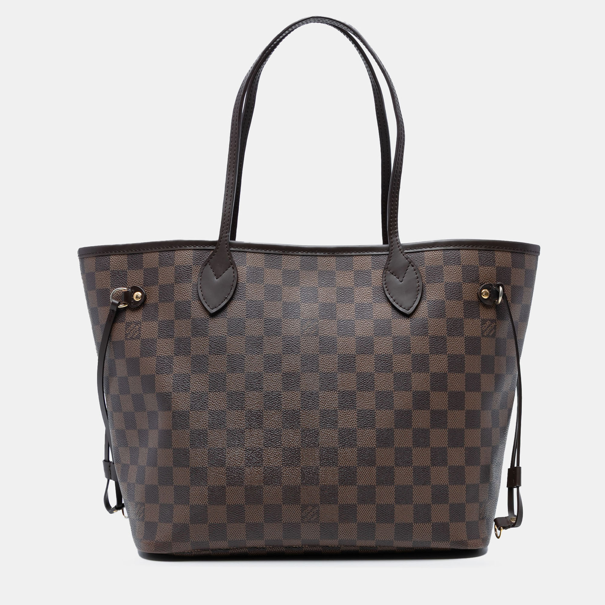 

Louis Vuitton Brown Damier Ebene Neverfull MM
