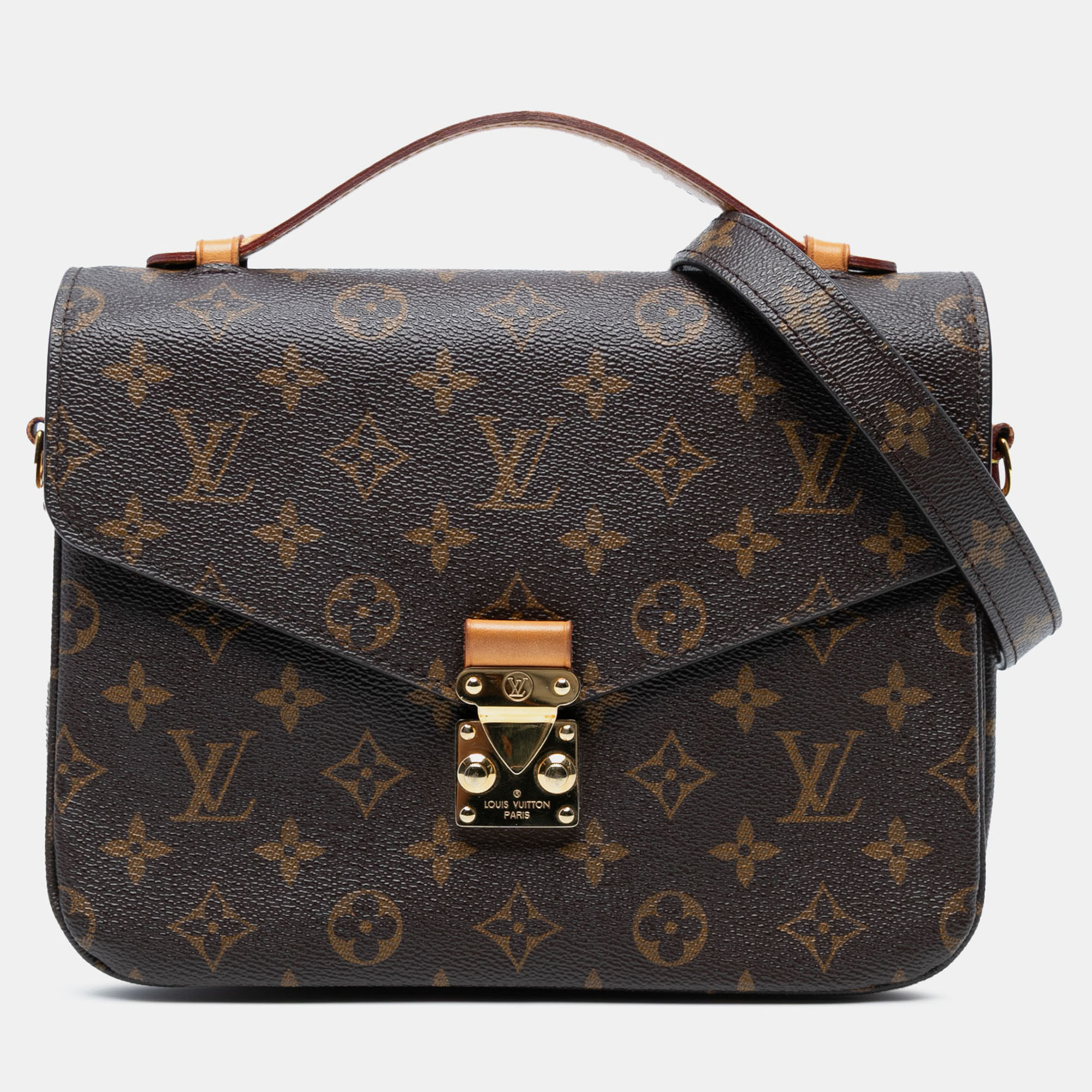 

Louis Vuitton Pochette Metis Brown Monogram Canvas Messenger Bag