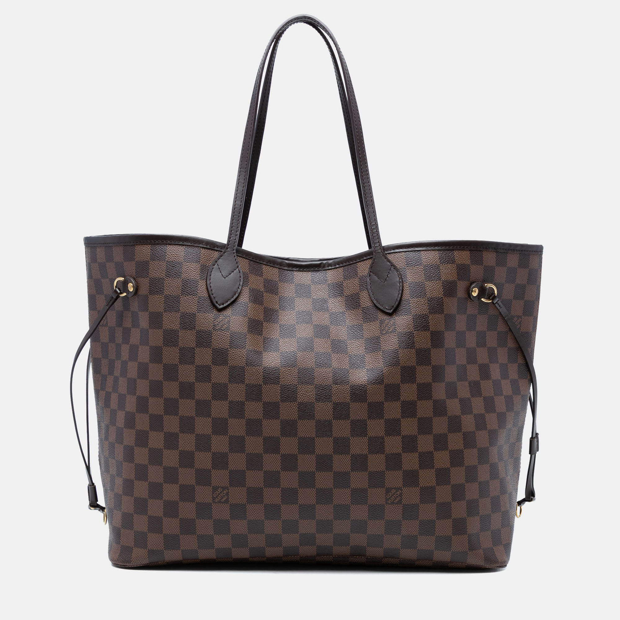 

Louis Vuitton Neverfull GM Damier Ebene Coated Canvas Tote Bag, Brown