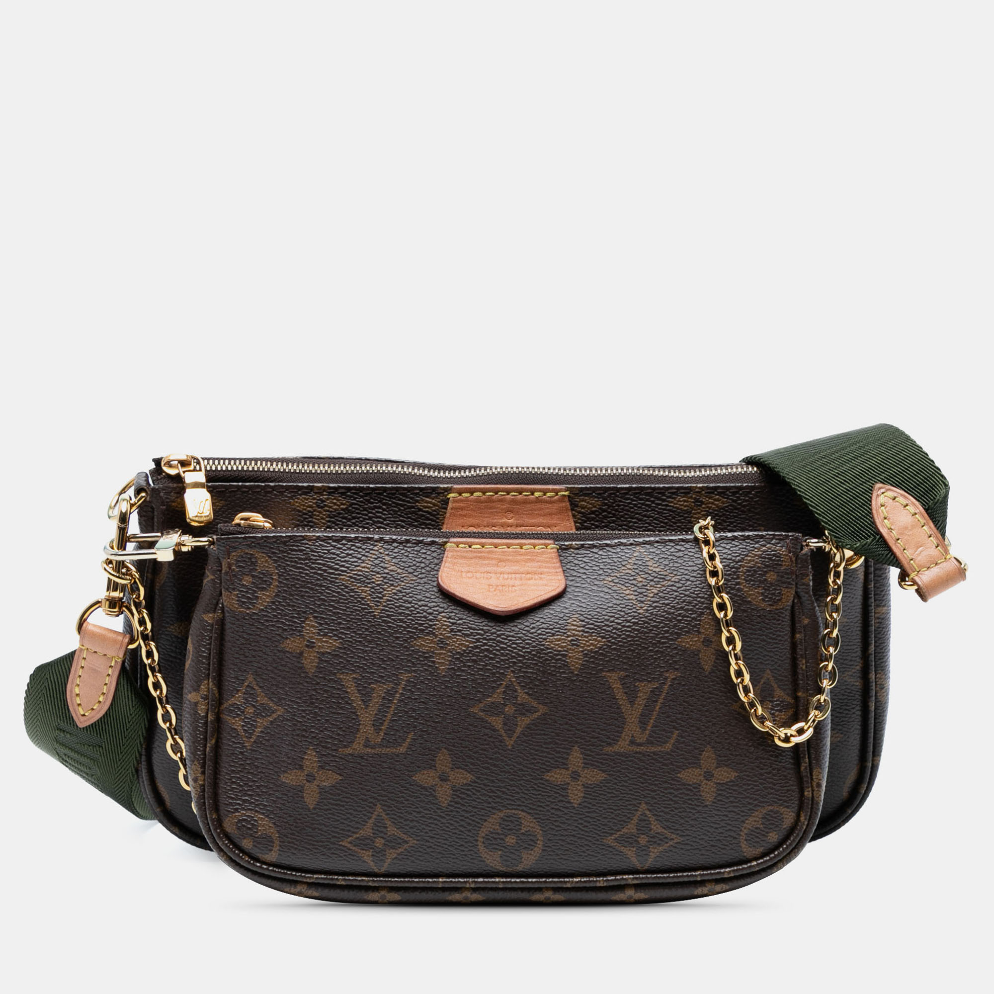 

Louis Vuitton Multi Pochette Accessoires Monogram Canvas Crossbody Bag, Brown