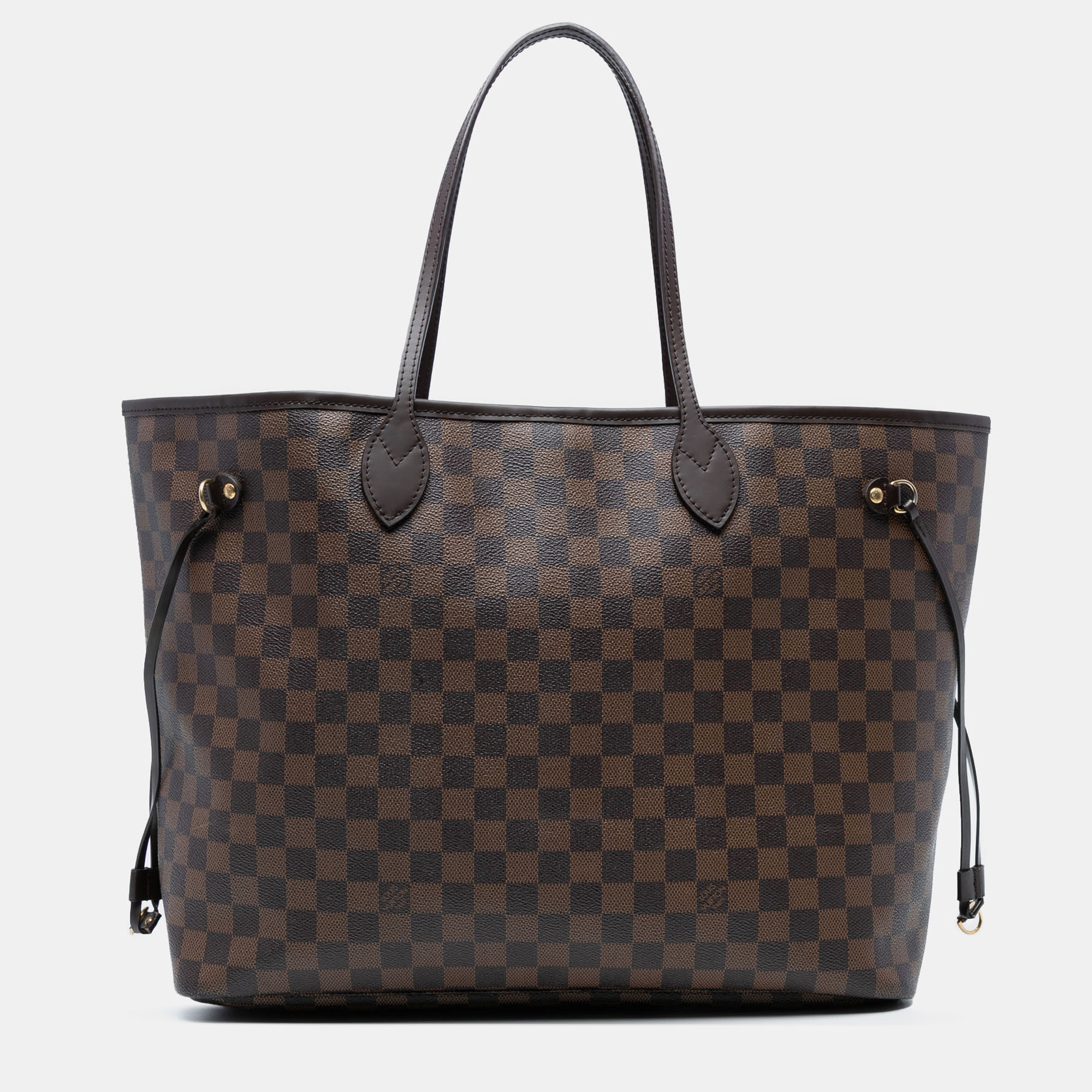 

Louis Vuitton Neverfull GM Damier Ebene Canvas Tote Bag, Brown