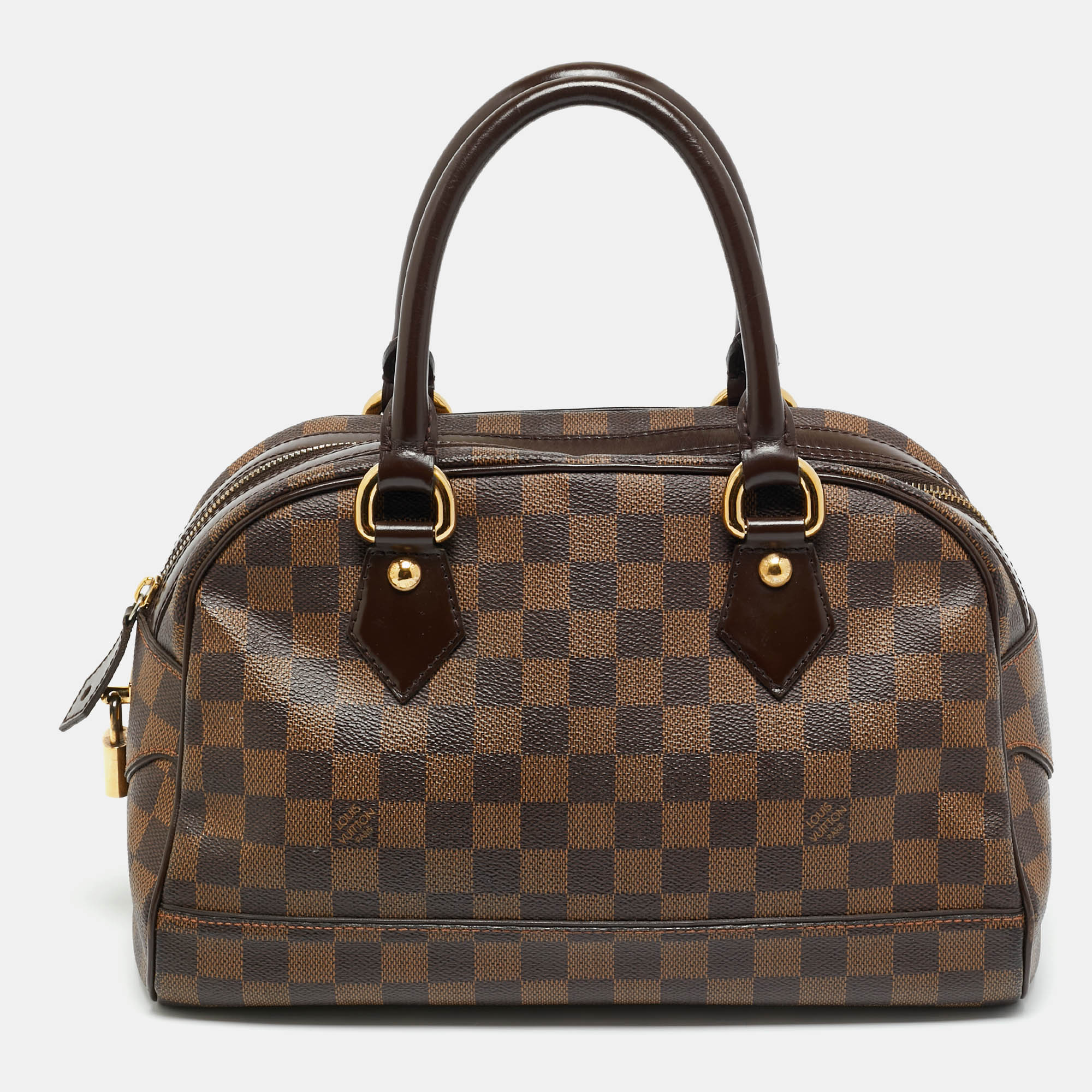 

Louis Vuitton Damier Ebene Canvas Duomo Bag, Brown