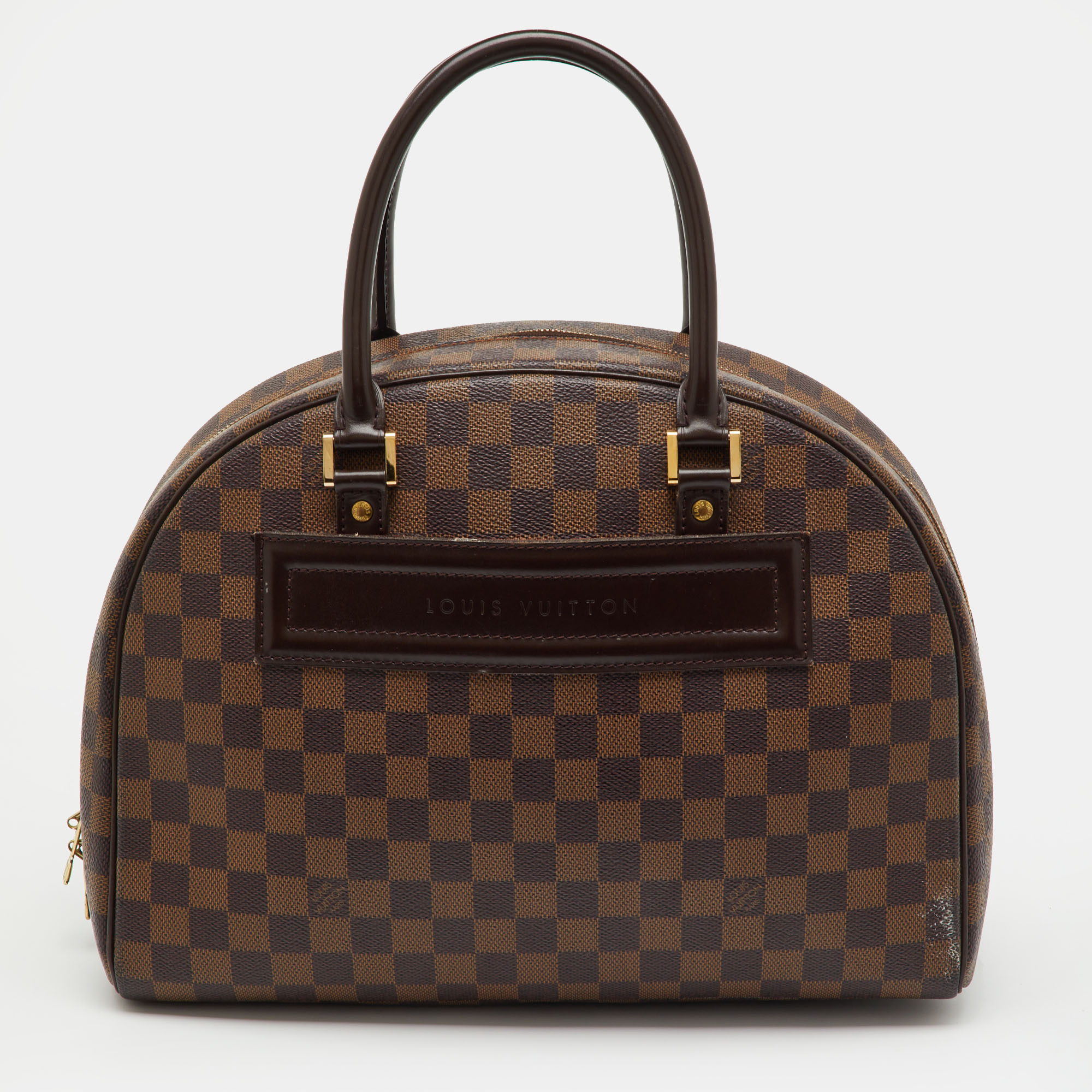 

Louis Vuitton Damier Ebene Canvas Nolita Bag, Brown