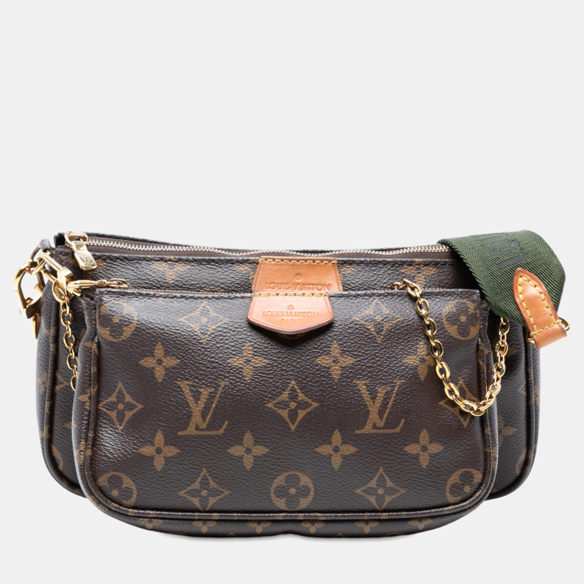 

Louis Vuitton Multi Pochette Accessoires Brown Monogram Canvas Crossbody Bag