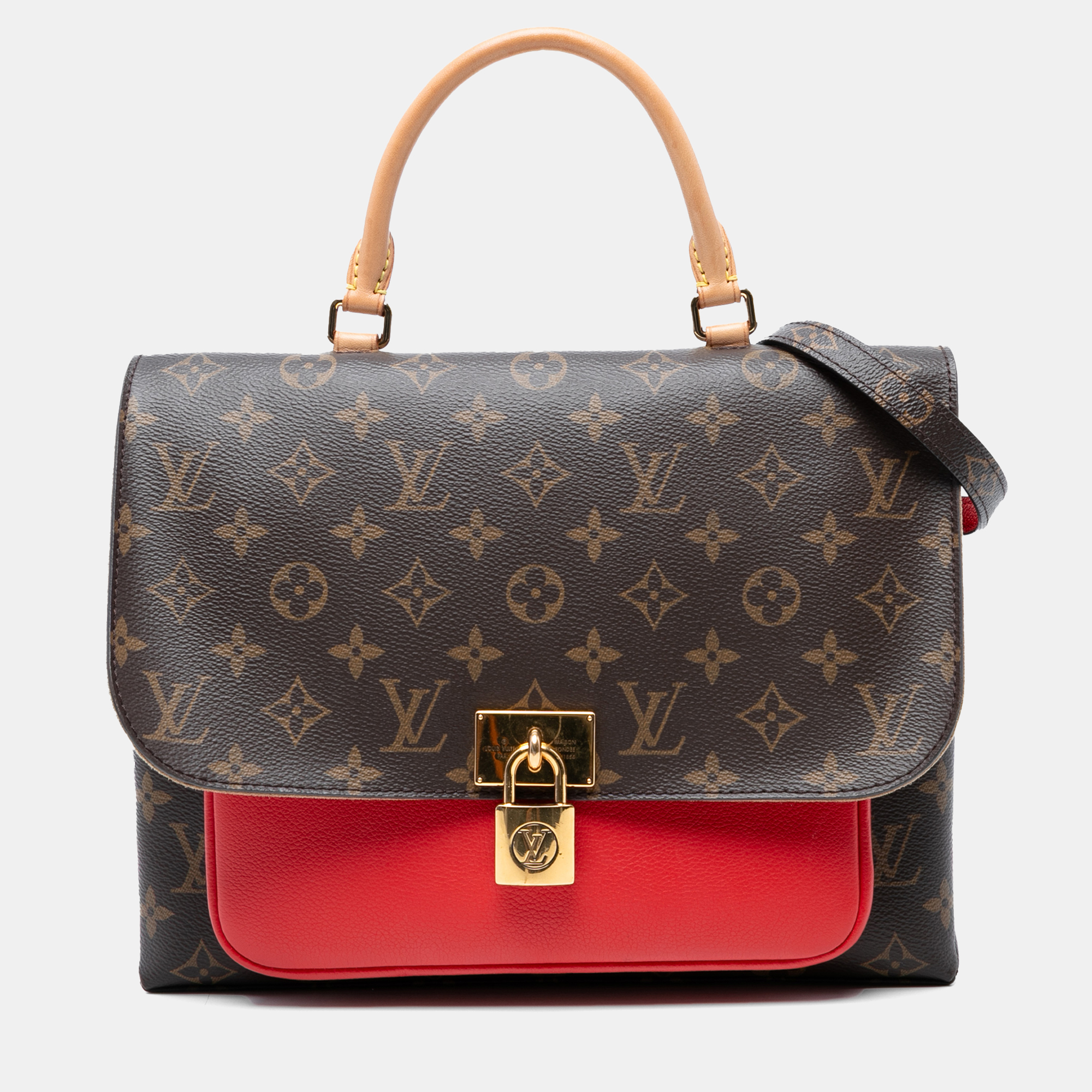 

Louis Vuitton Marignan Brown Monogram Canvas Top Handle Bag