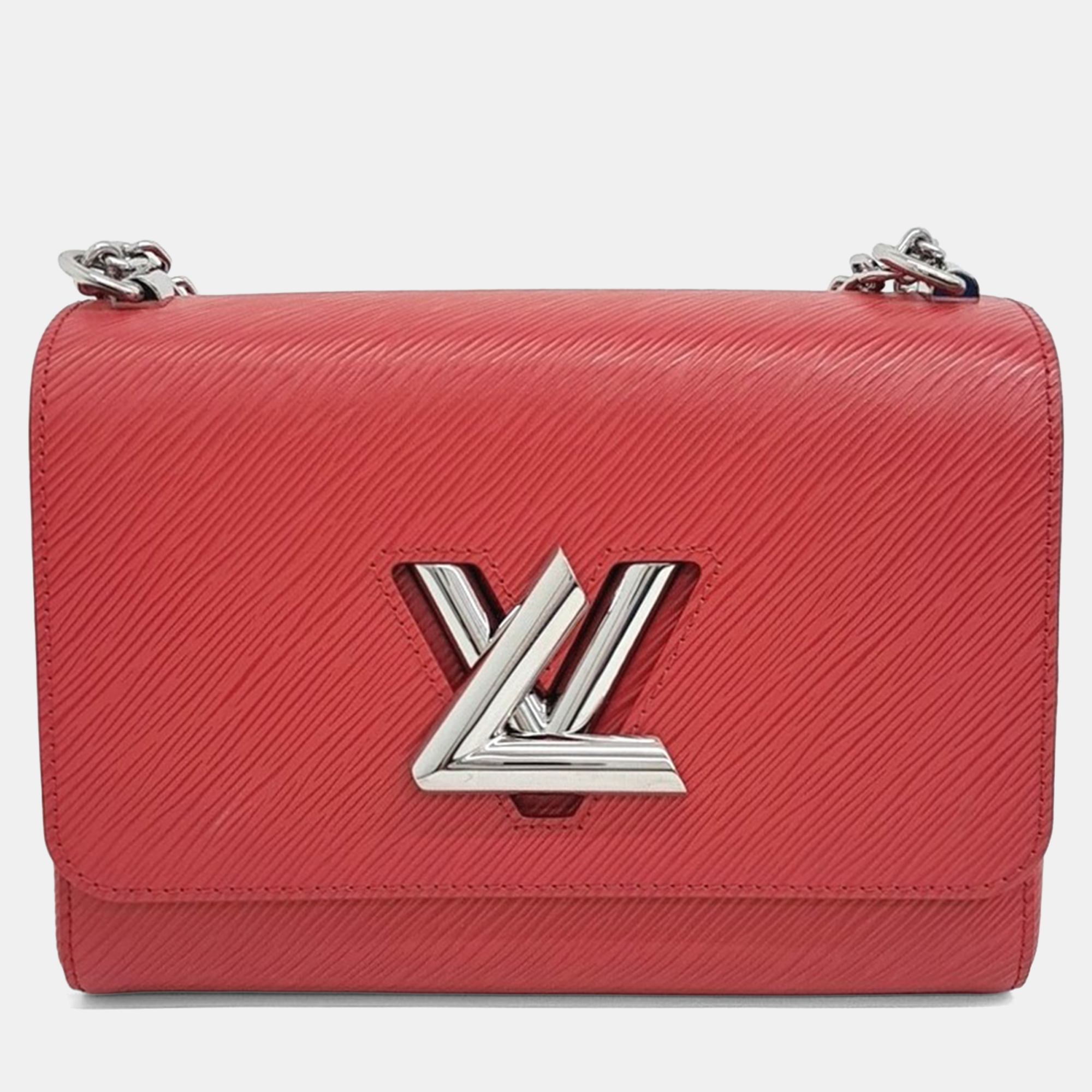 

Louis Vuitton Twist MM Epi Leather Shoulder Bag, Red