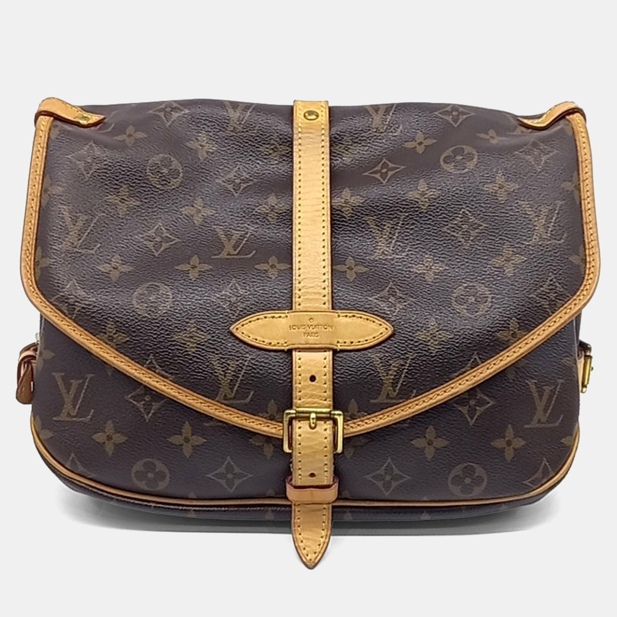 

Louis Vuitton Saumur MM Brown Monogram Canvas Crossbody Bag