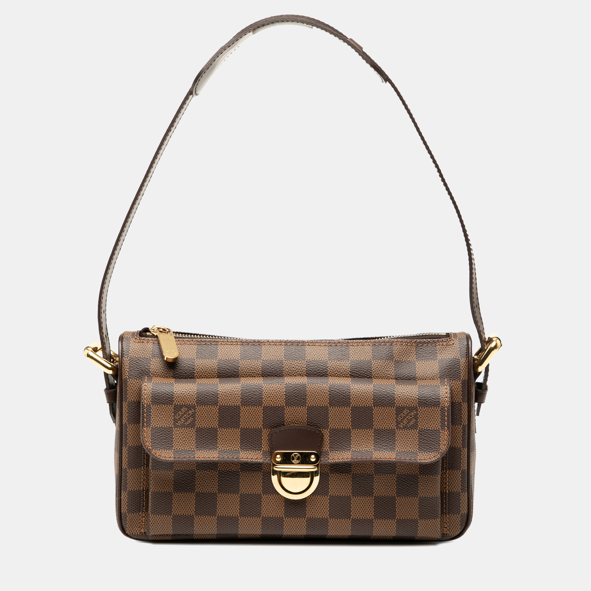 

Louis Vuitton Brown Damier Ebene Ravello GM
