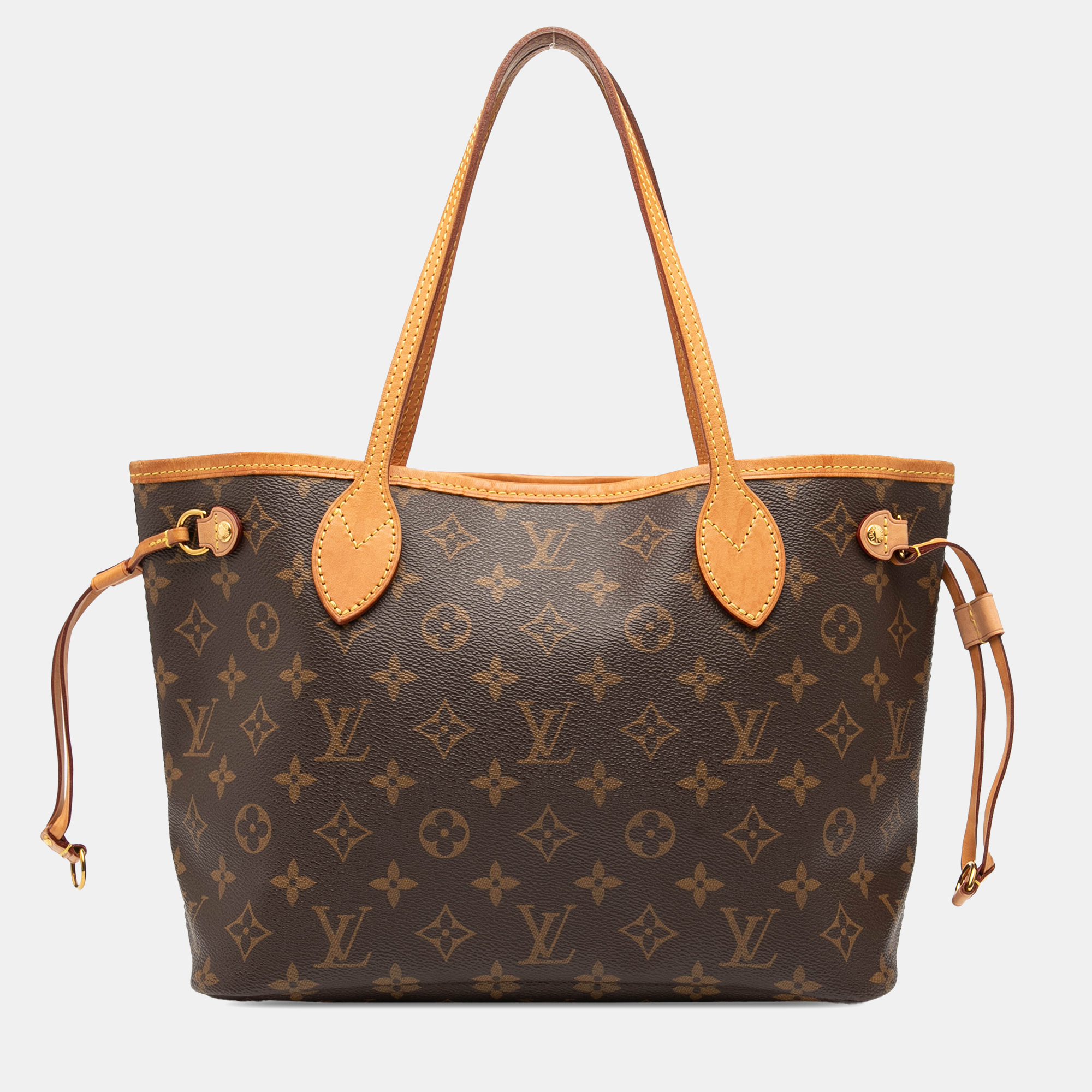 

Louis Vuitton Brown Monogram Neverfull PM