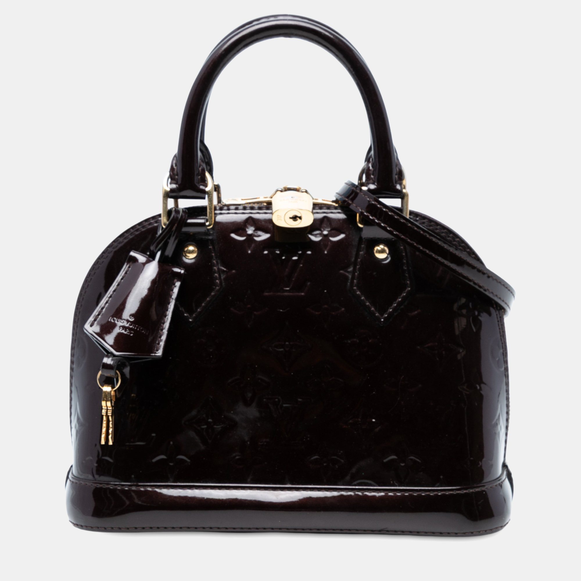 

Louis Vuitton Purple Monogram Vernis Alma BB