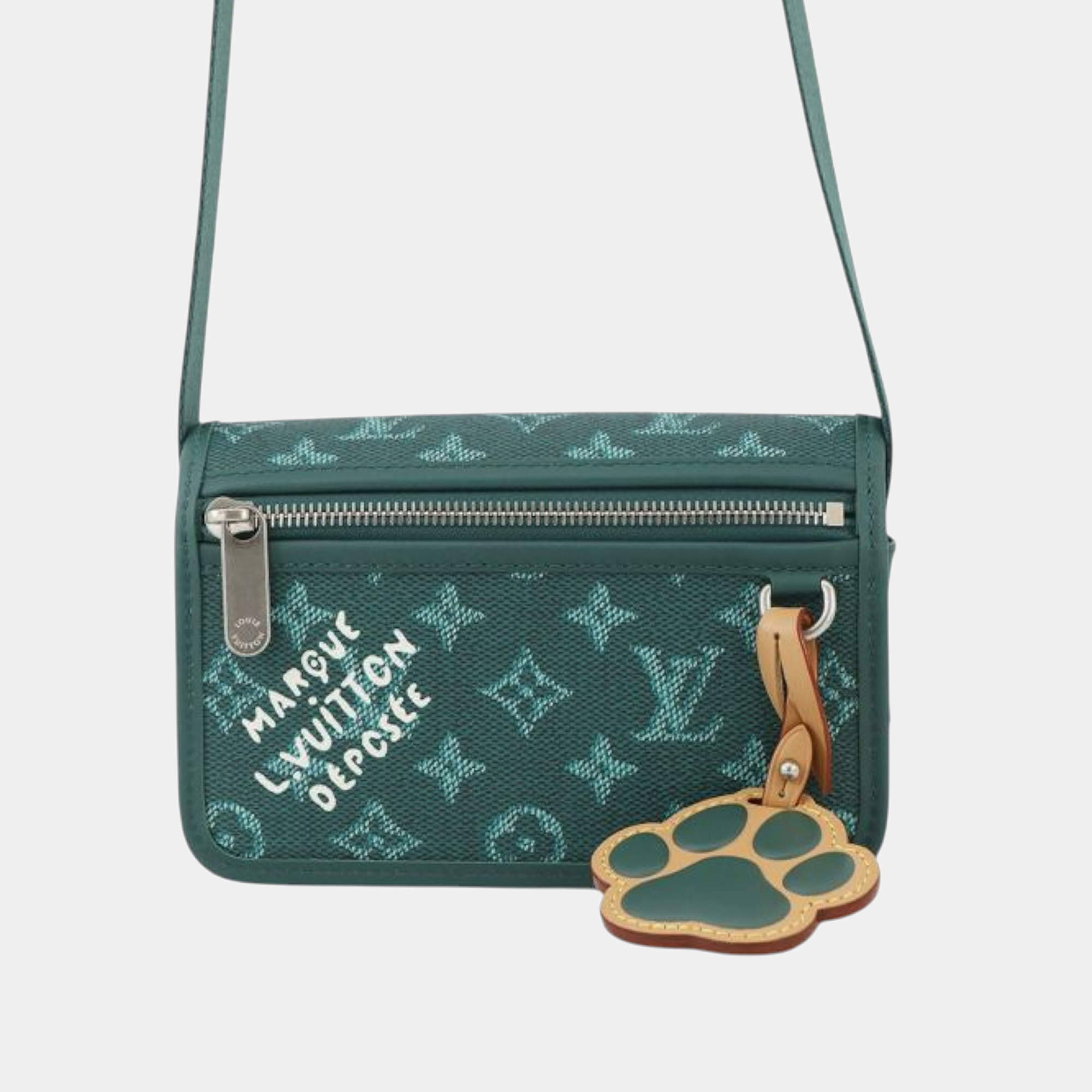 

Louis Vuitton Green Monogram Heritage Bosphore Wearable Wallet