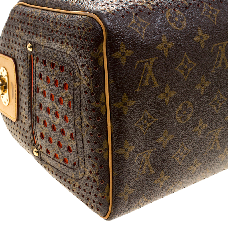 Louis Vuitton Limited Edition Monogram Canvas Perforated Speedy 30 Sat –  LuxeDH