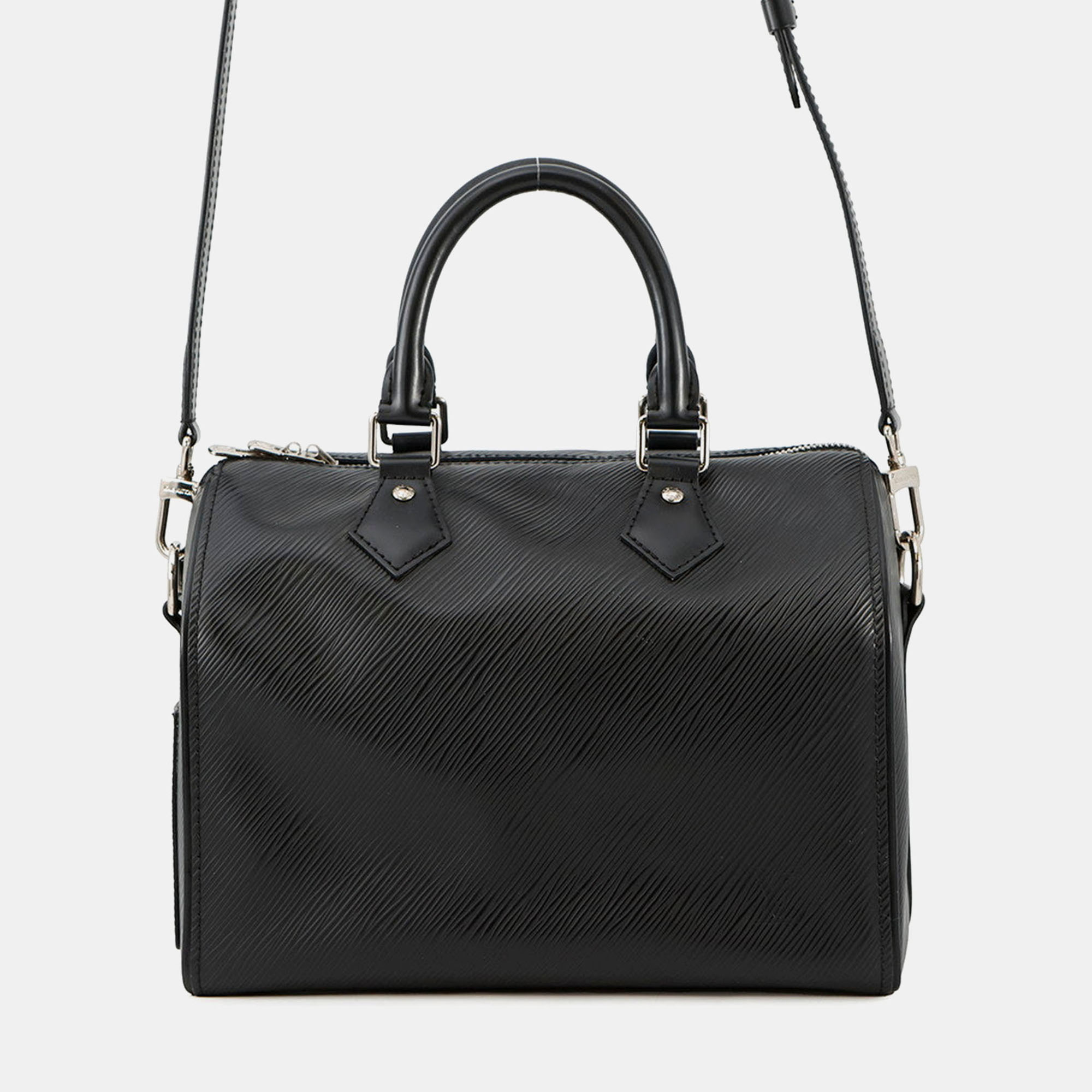 

Louis Vuitton Speedy Bandouliere Noir Epi Leather Size, Black