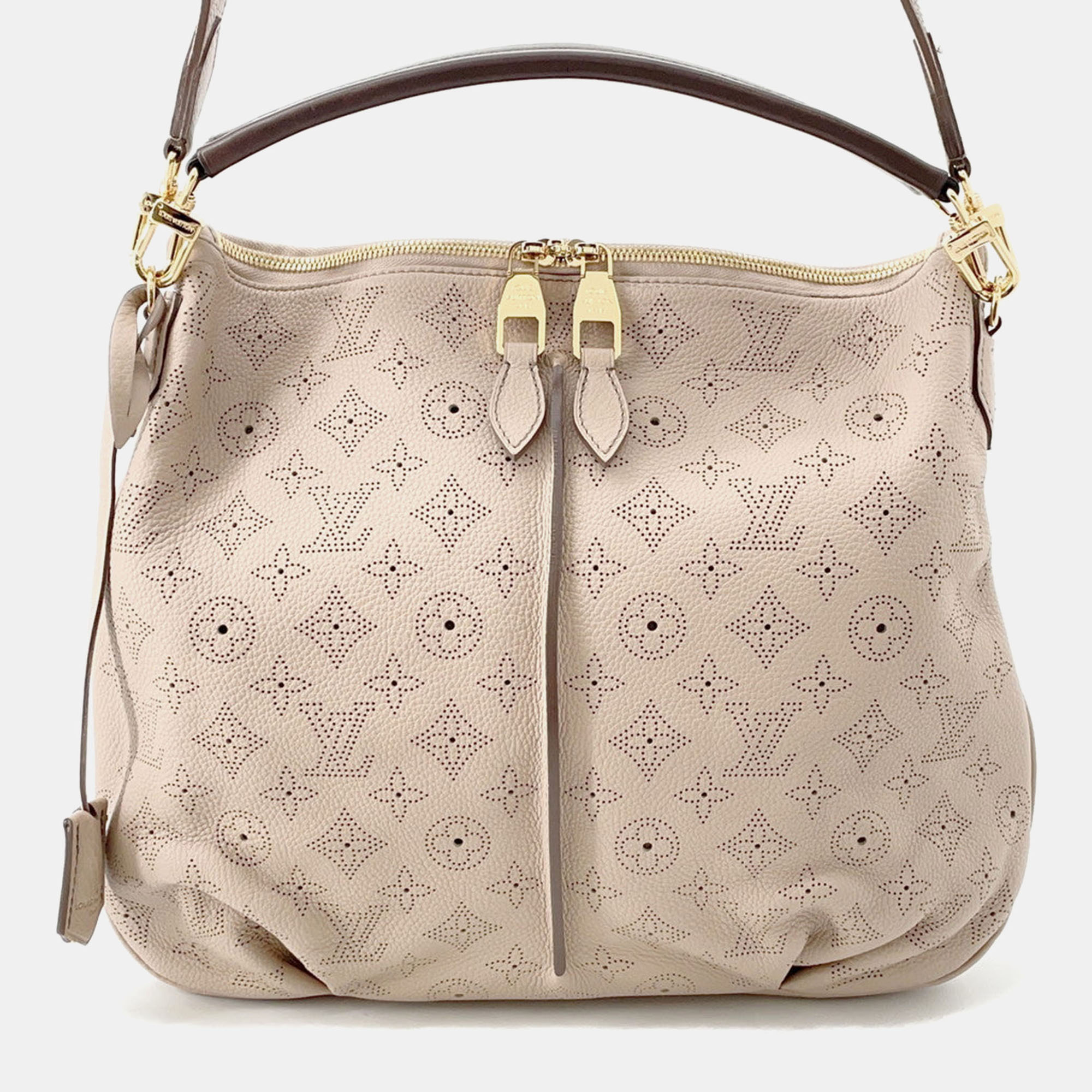 

Louis Vuitton Serene Sable Monogram Mahina Size Pm, Beige