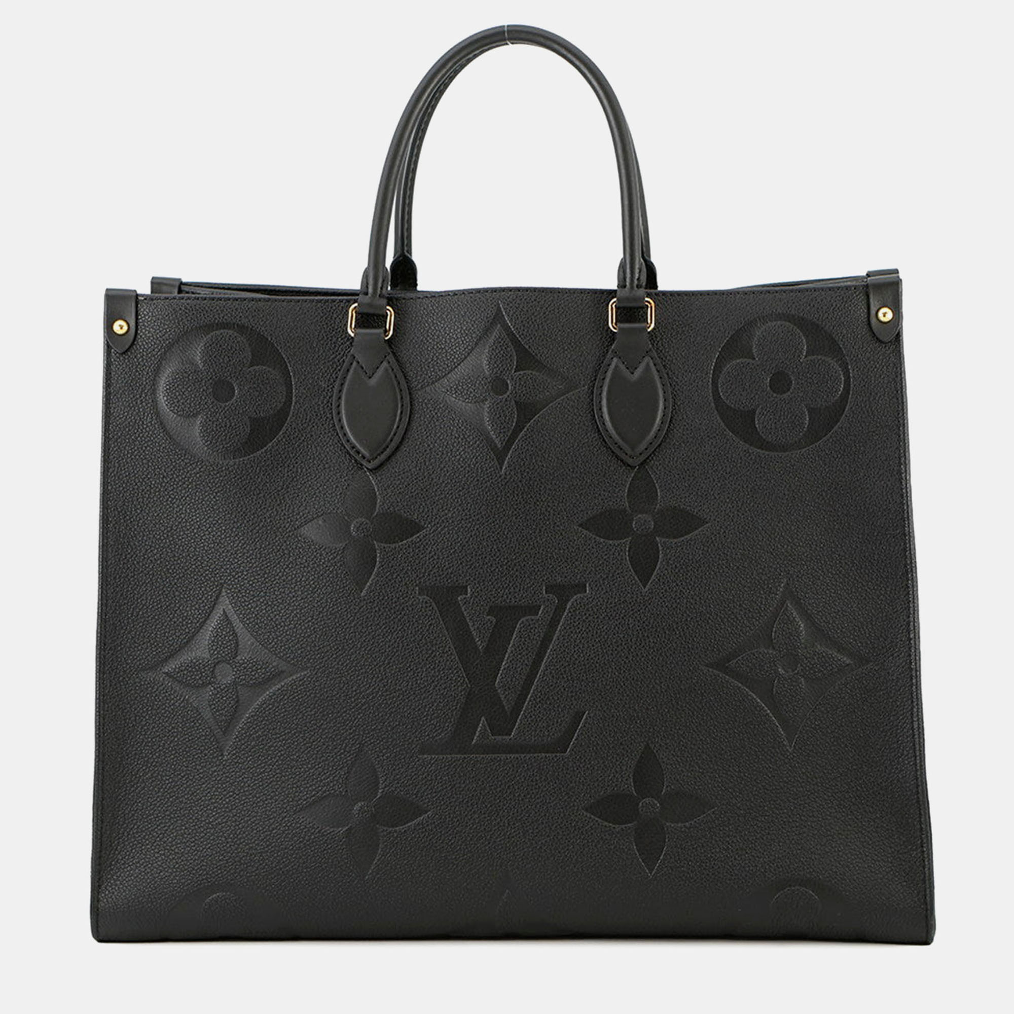 

Louis Vuitton Onthego Noir Monogram Empreinte Leather Size Gm, Black