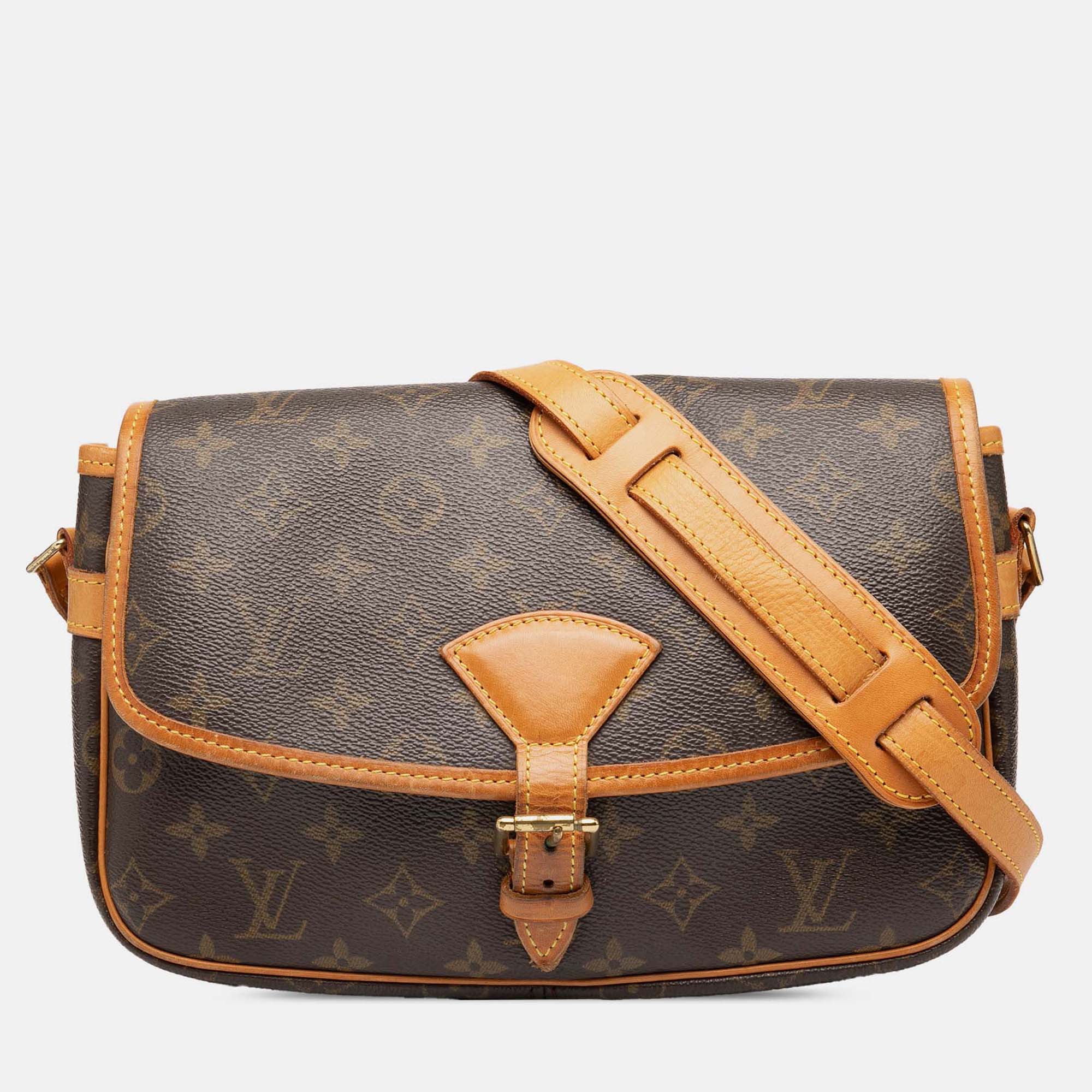 

Louis Vuitton Brown Monogram Sologne