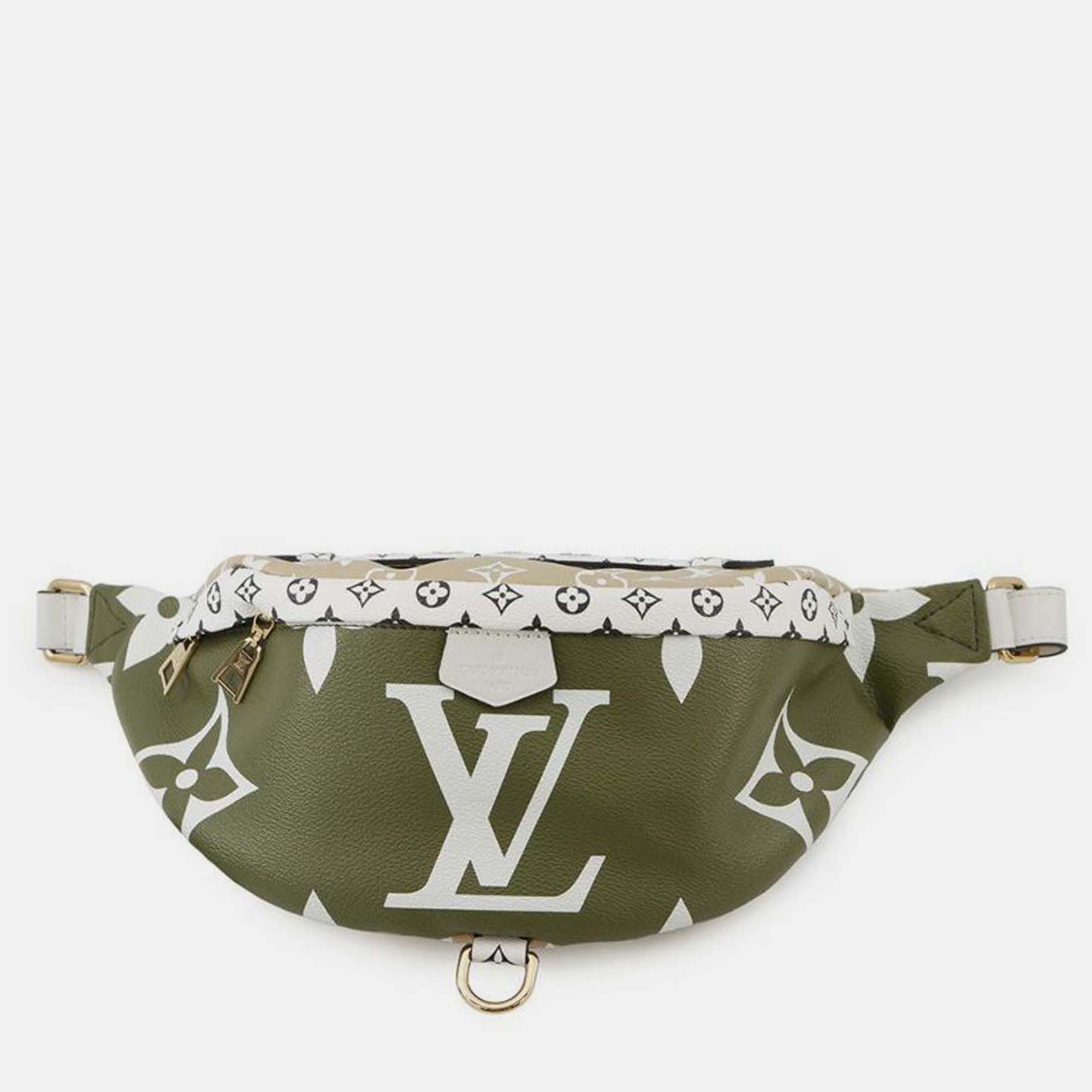 

Louis Vuitton Monogram Giant Bumbag, Green